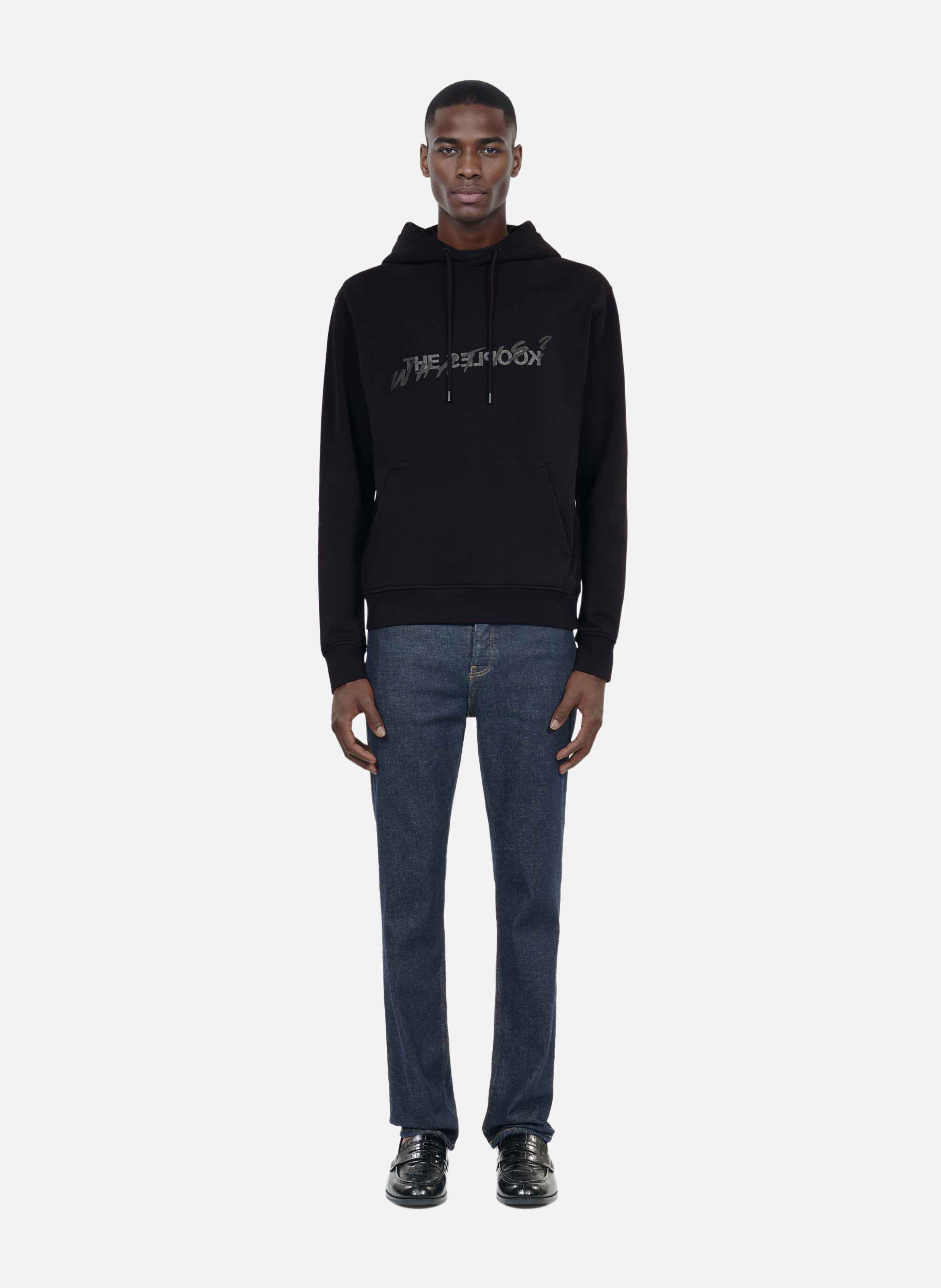 Sweatshirt à capuche en coton what is THE KOOPLES Noir