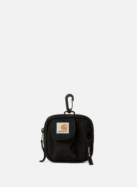 Pochette Essential Coin Wallet Noir by CARHARTT WIP CARHARTT WIP Pochette Essential Coin Wallet Noir