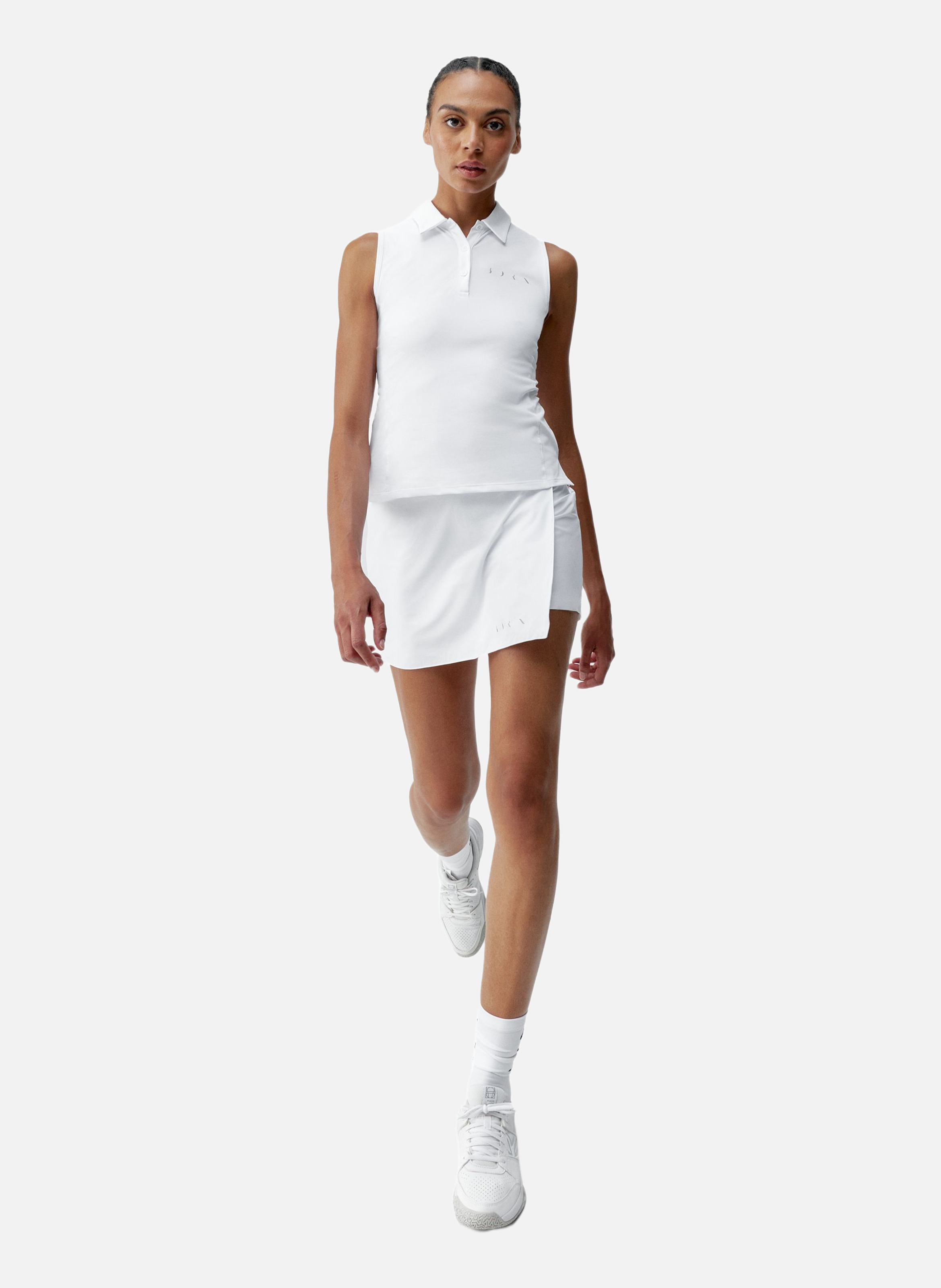 Jupe de sport performance valley BORN LIVING YOGA Blanc