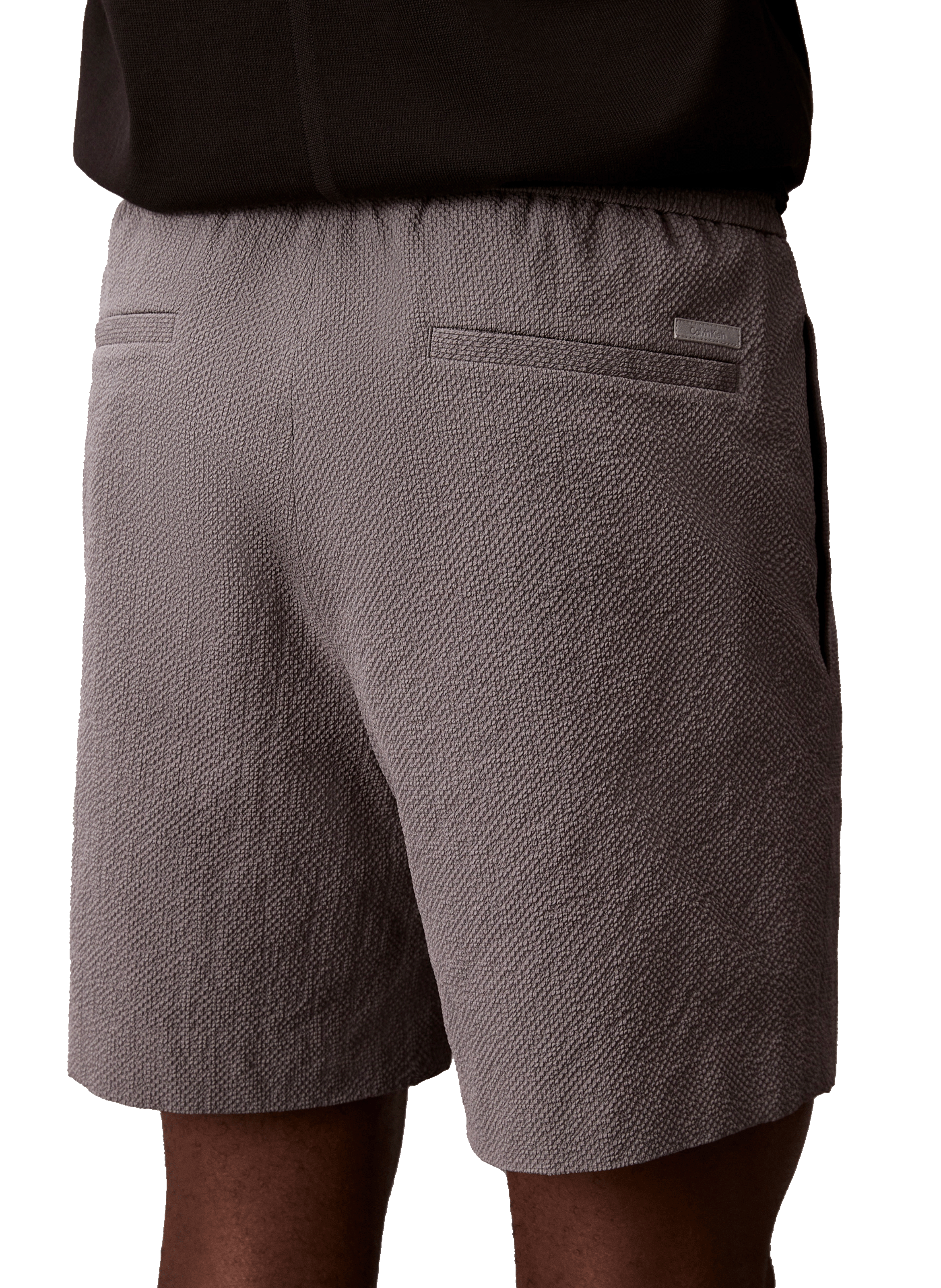 Short en seersucker CALVIN KLEIN Gris