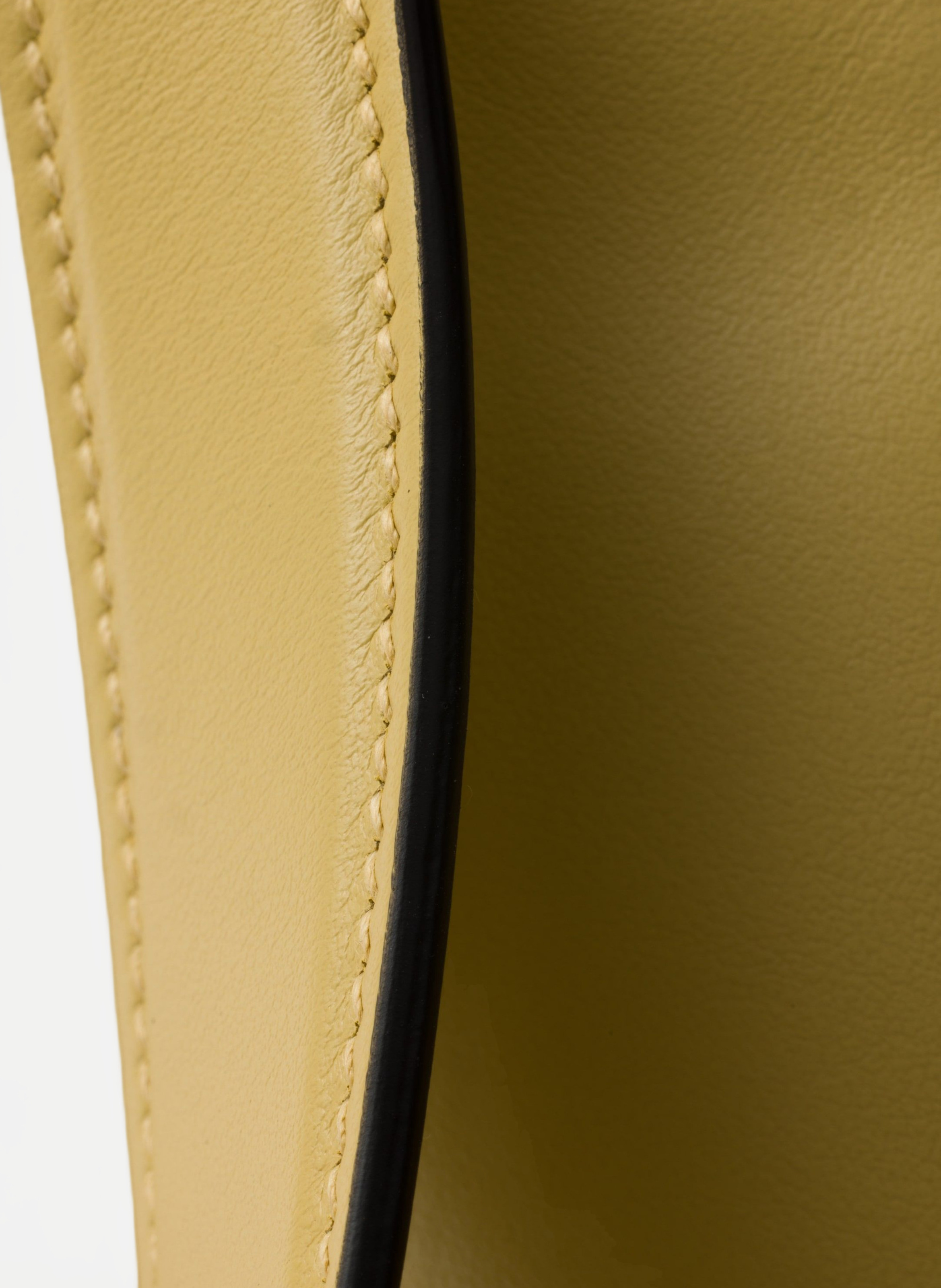 Sac porté épaule prada aimée en cuir PRADA Jaune