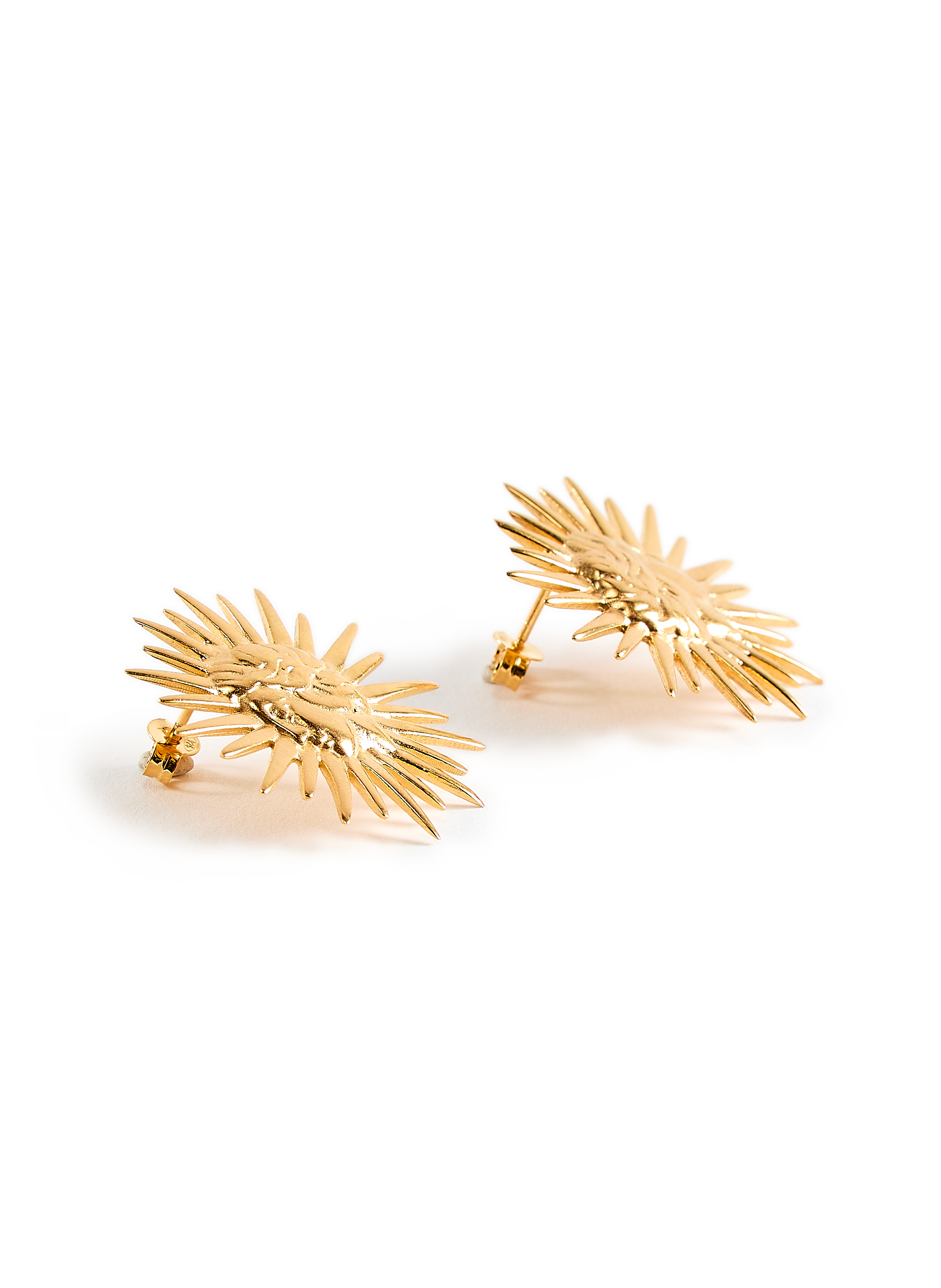 Boucle d'oreilles Golden Sun  HERMINA ATHENS Argent