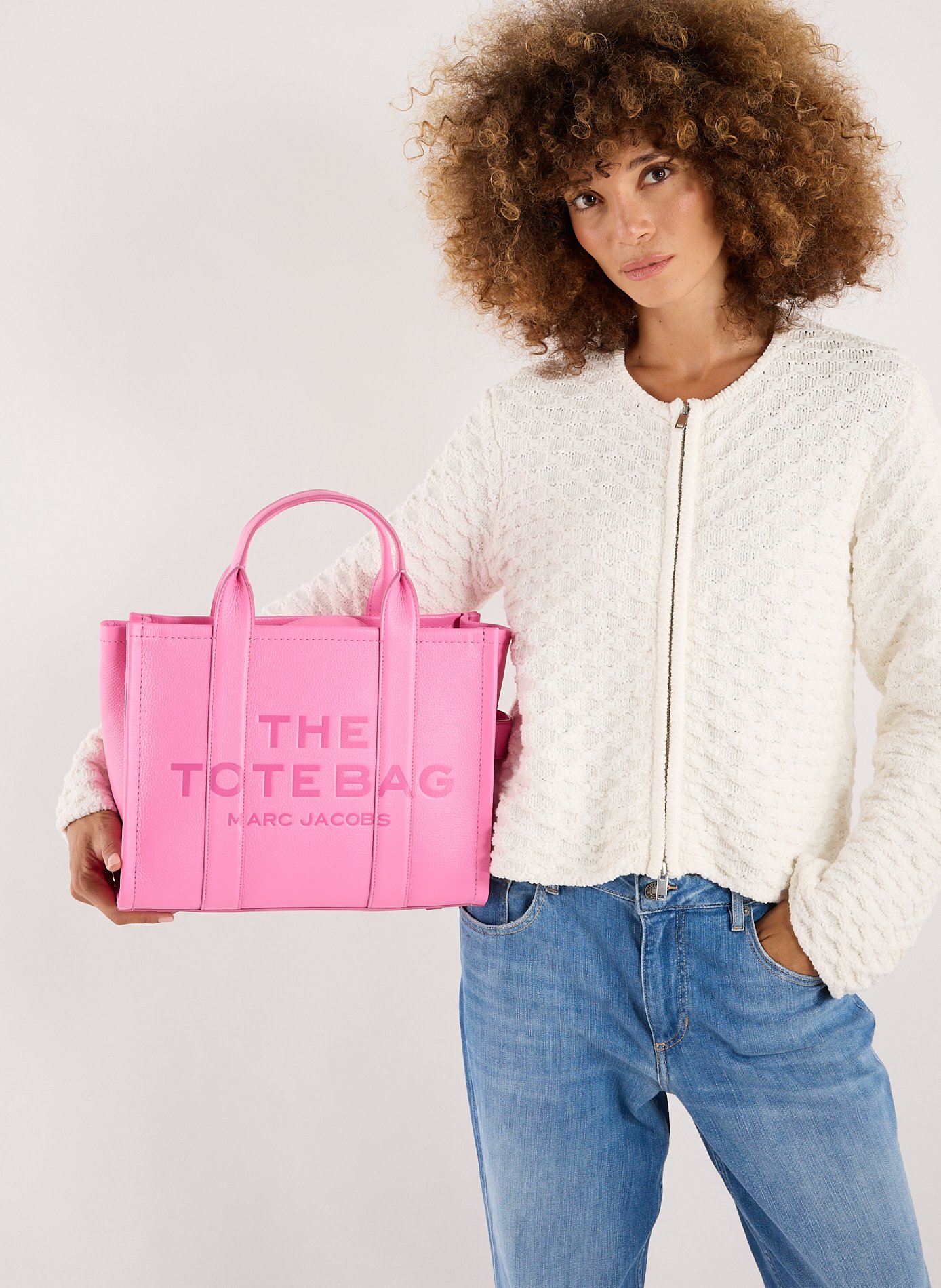 Sac à main en cuir MARC JACOBS Rose