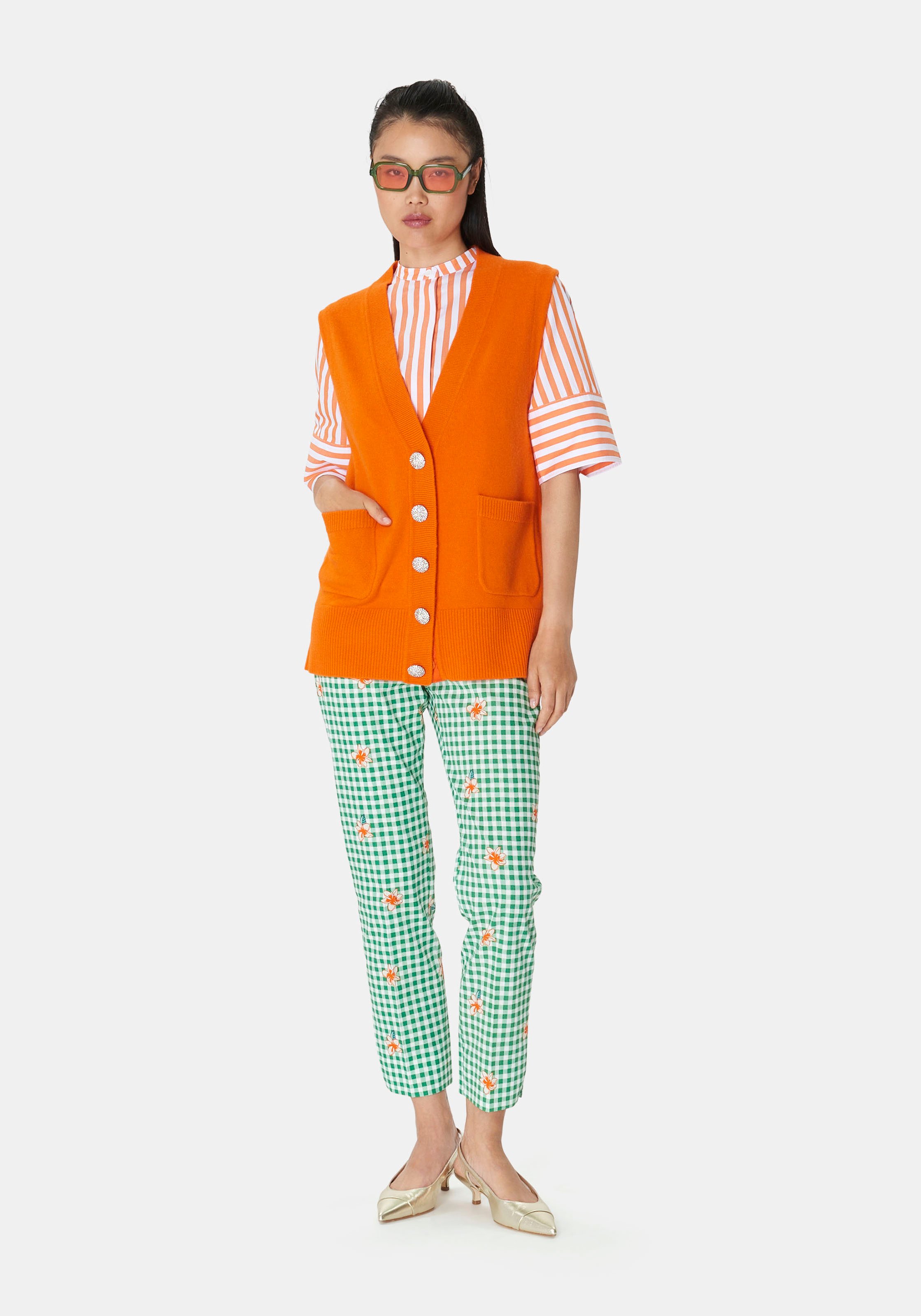 Gilet ginny TARA JARMON Orange