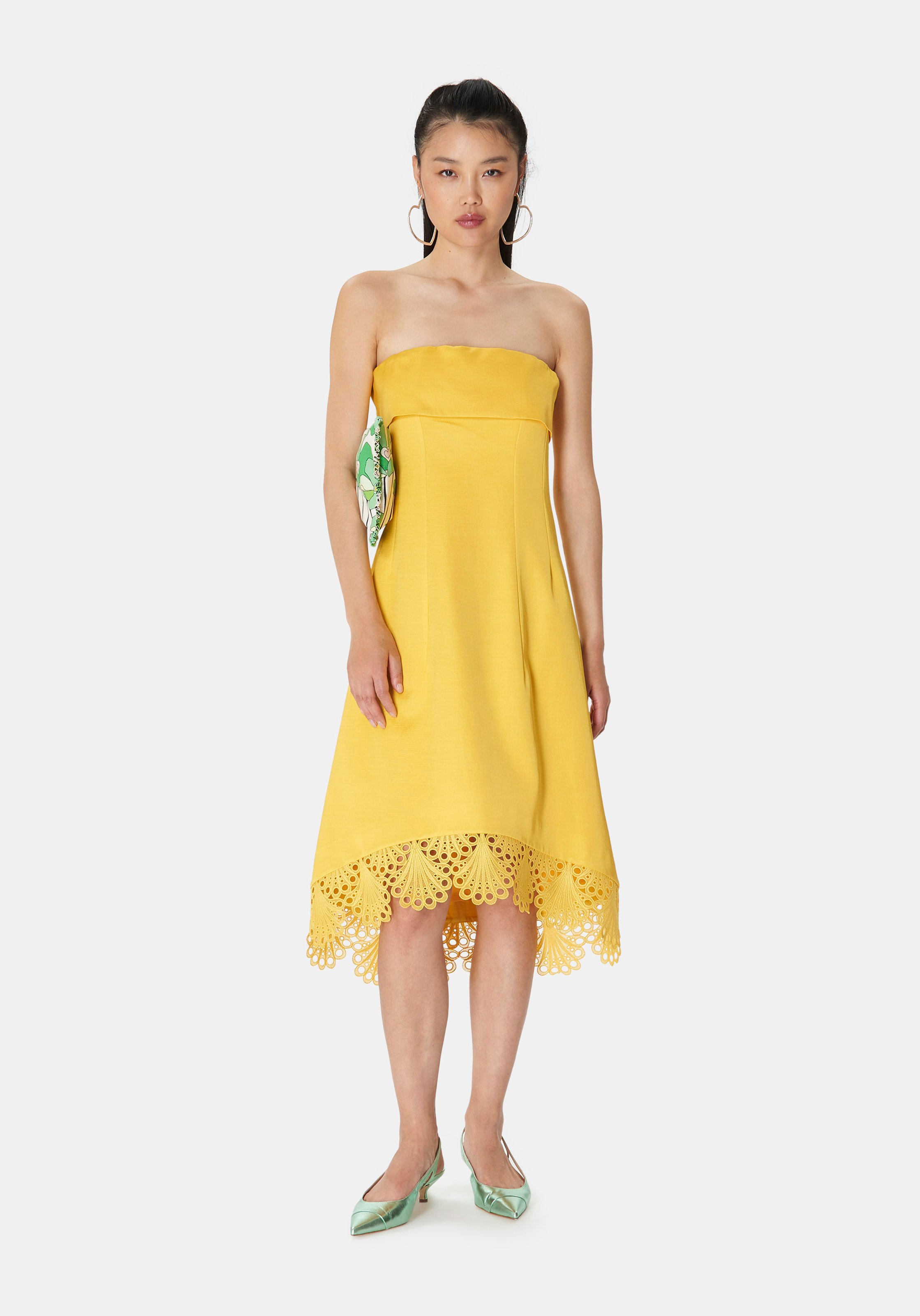 Robe roy TARA JARMON Jaune