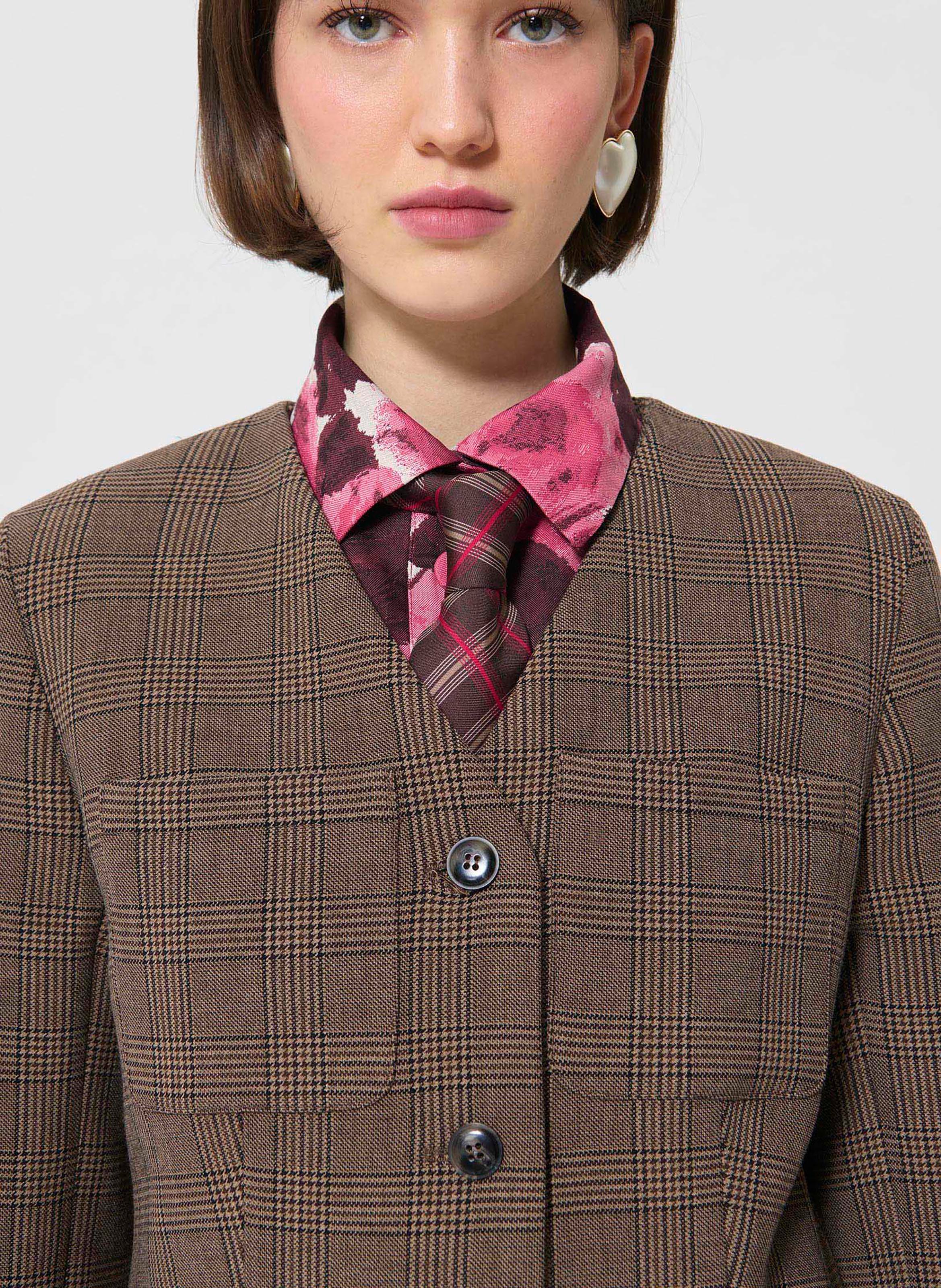 Veste vittoria TARA JARMON Marron