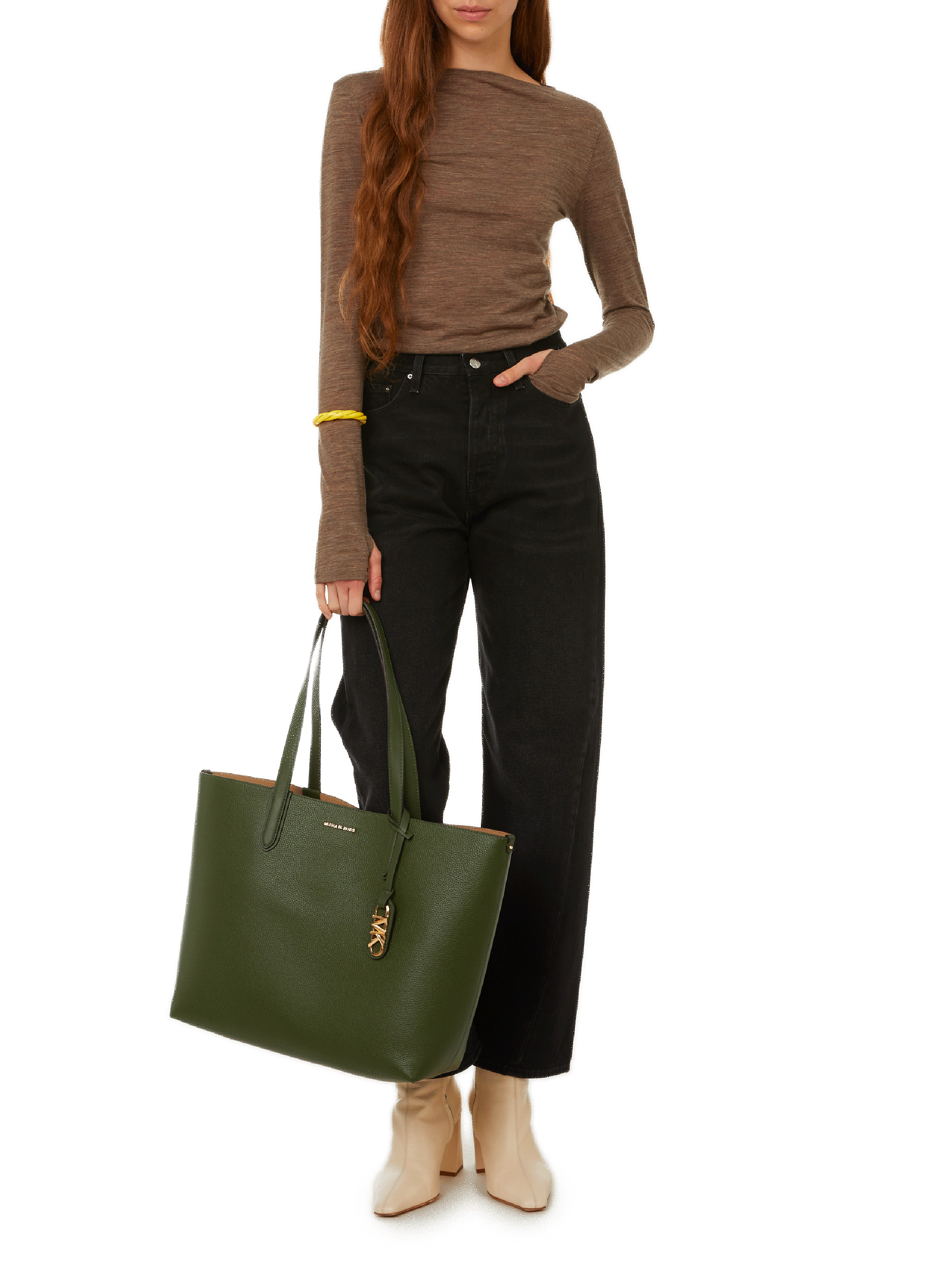 Wool T-shirt TOTEME Beige