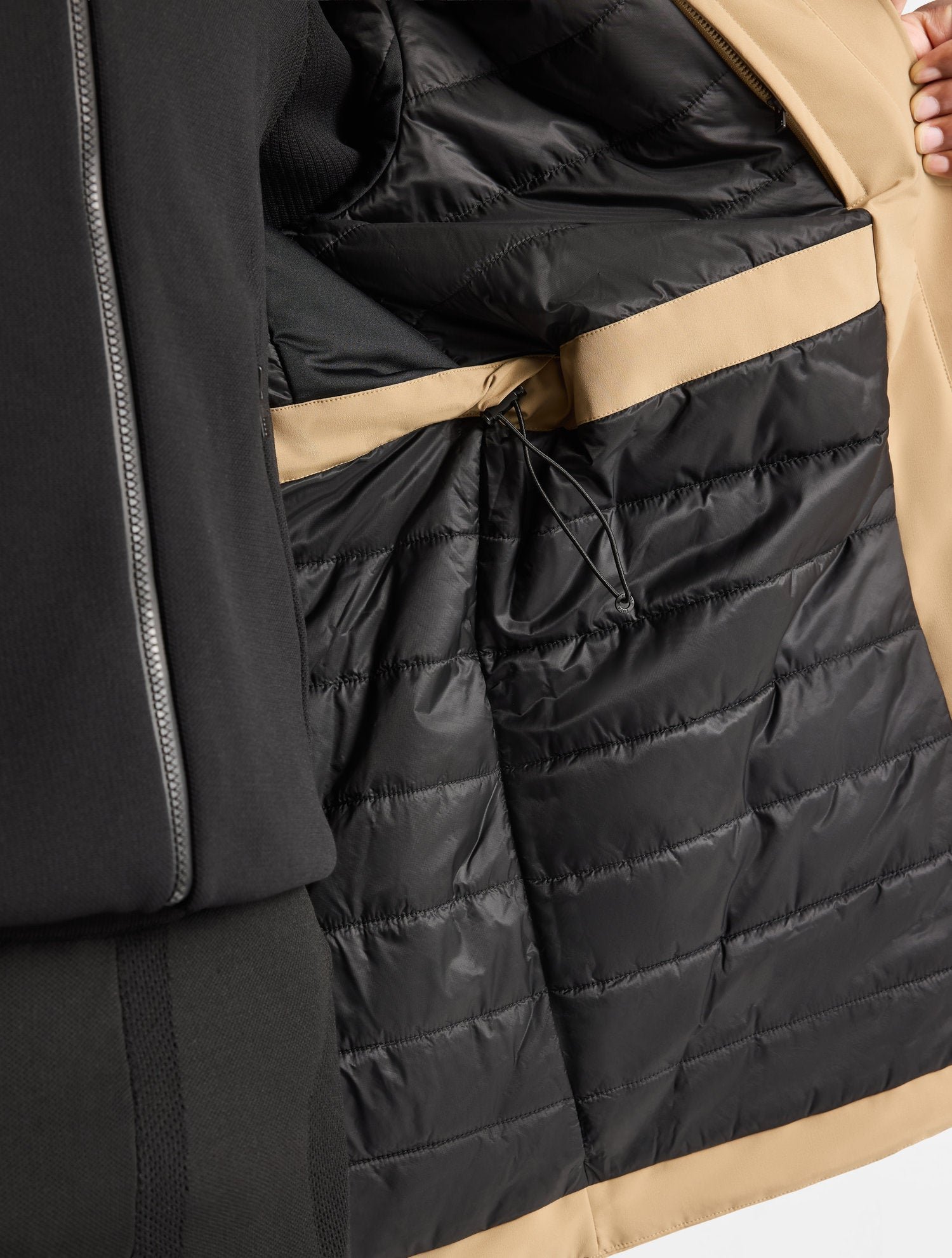 Manteau orno col capuche FUSALP Beige