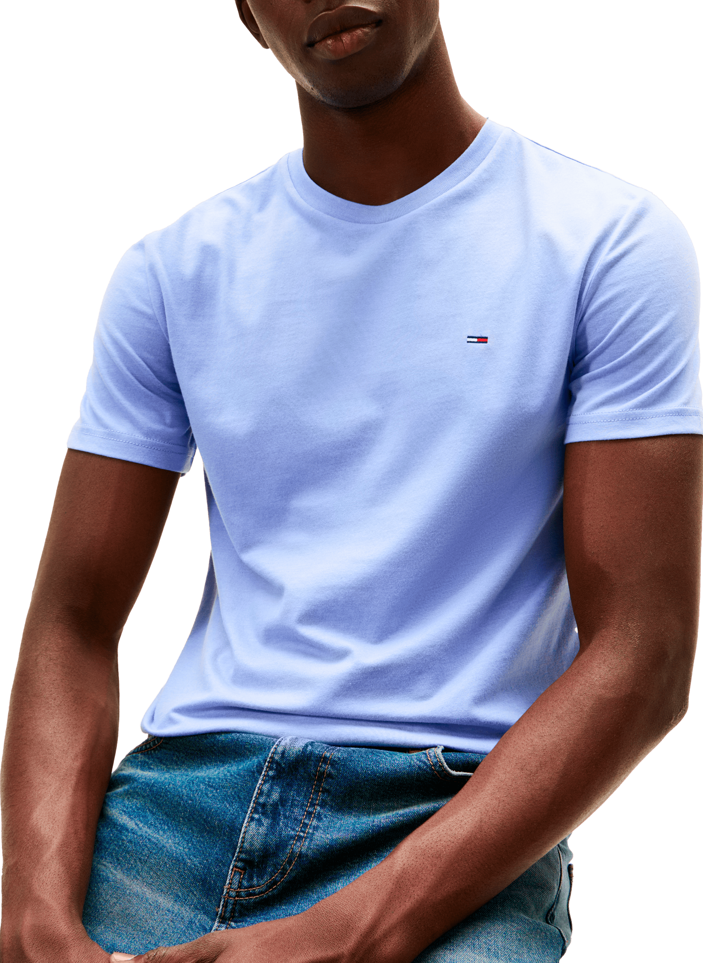  Logo T-shirt TOMMY HILFIGER Blue