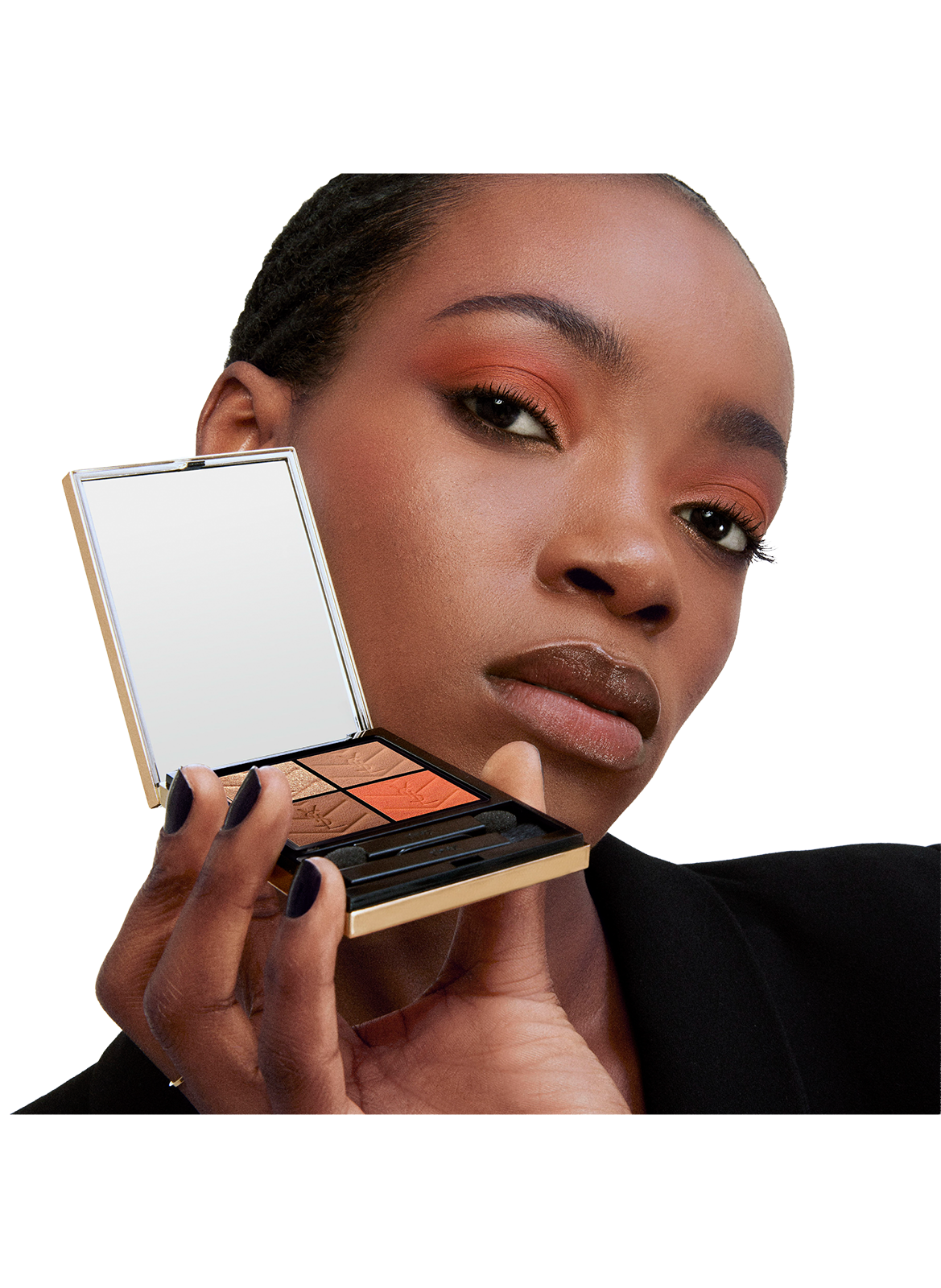 Mini Clutch Eyeshadow Palette - Intense Pigments - Long-lasting YVES SAINT LAURENT 810 over orange