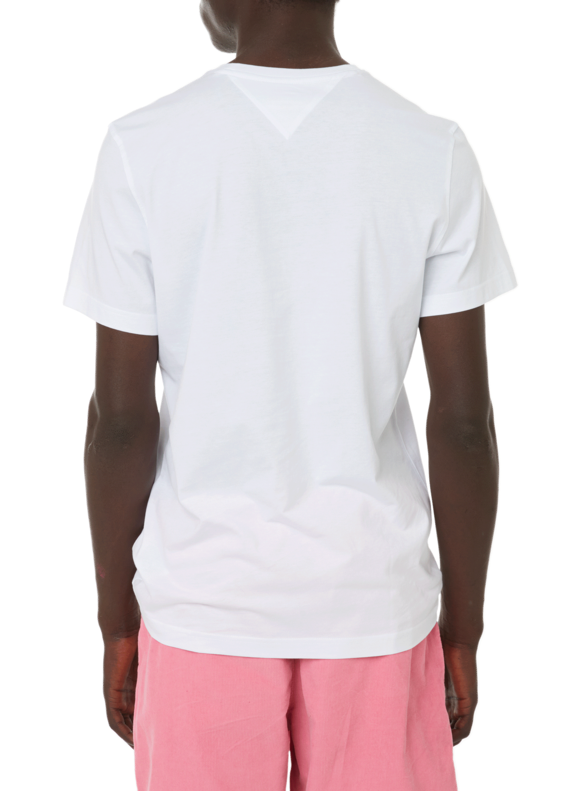 Straight-fit organic cotton T-shirt TOMMY HILFIGER White