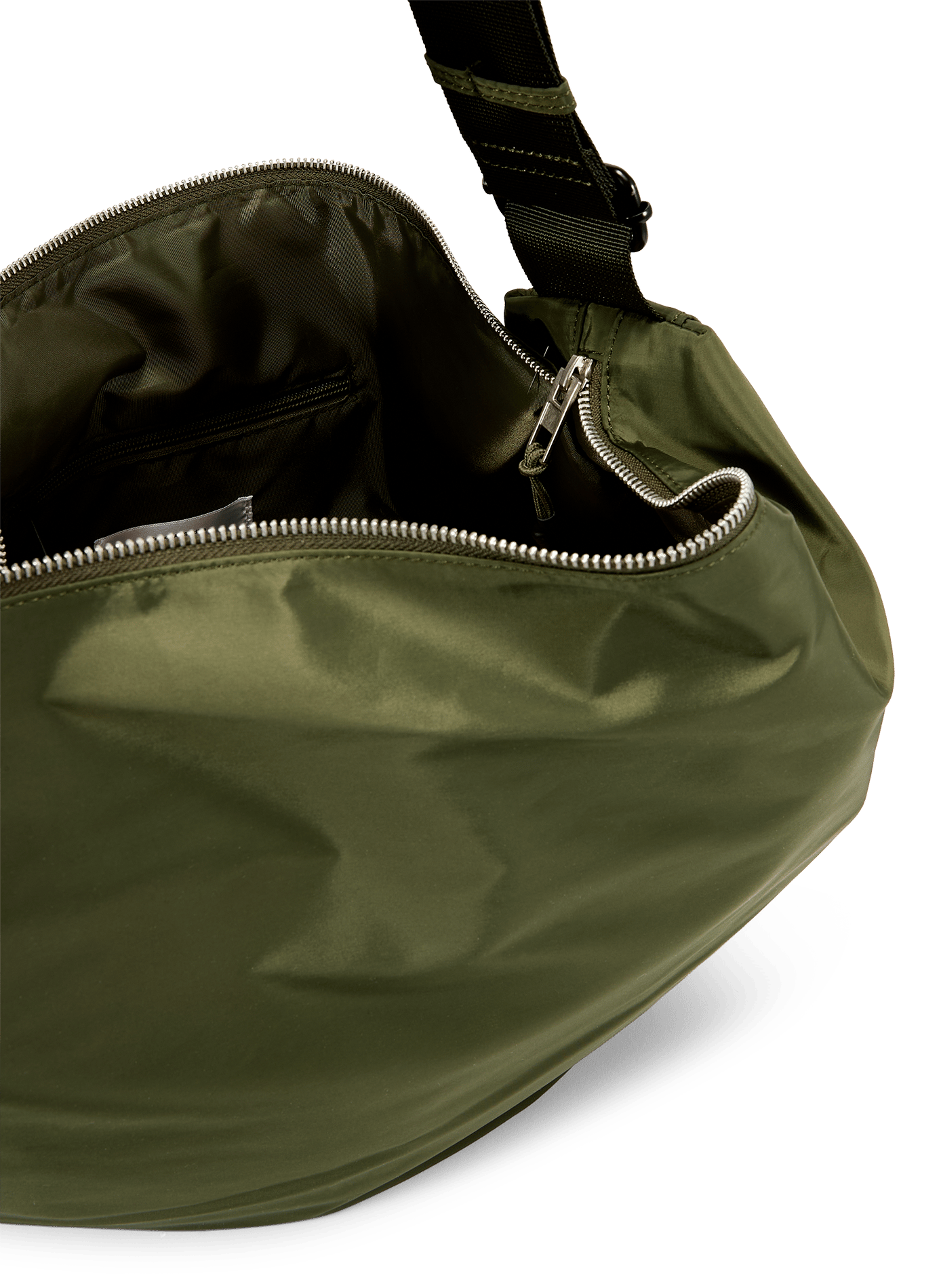 Sac zip porté croisé AY STUDIOS Kaki