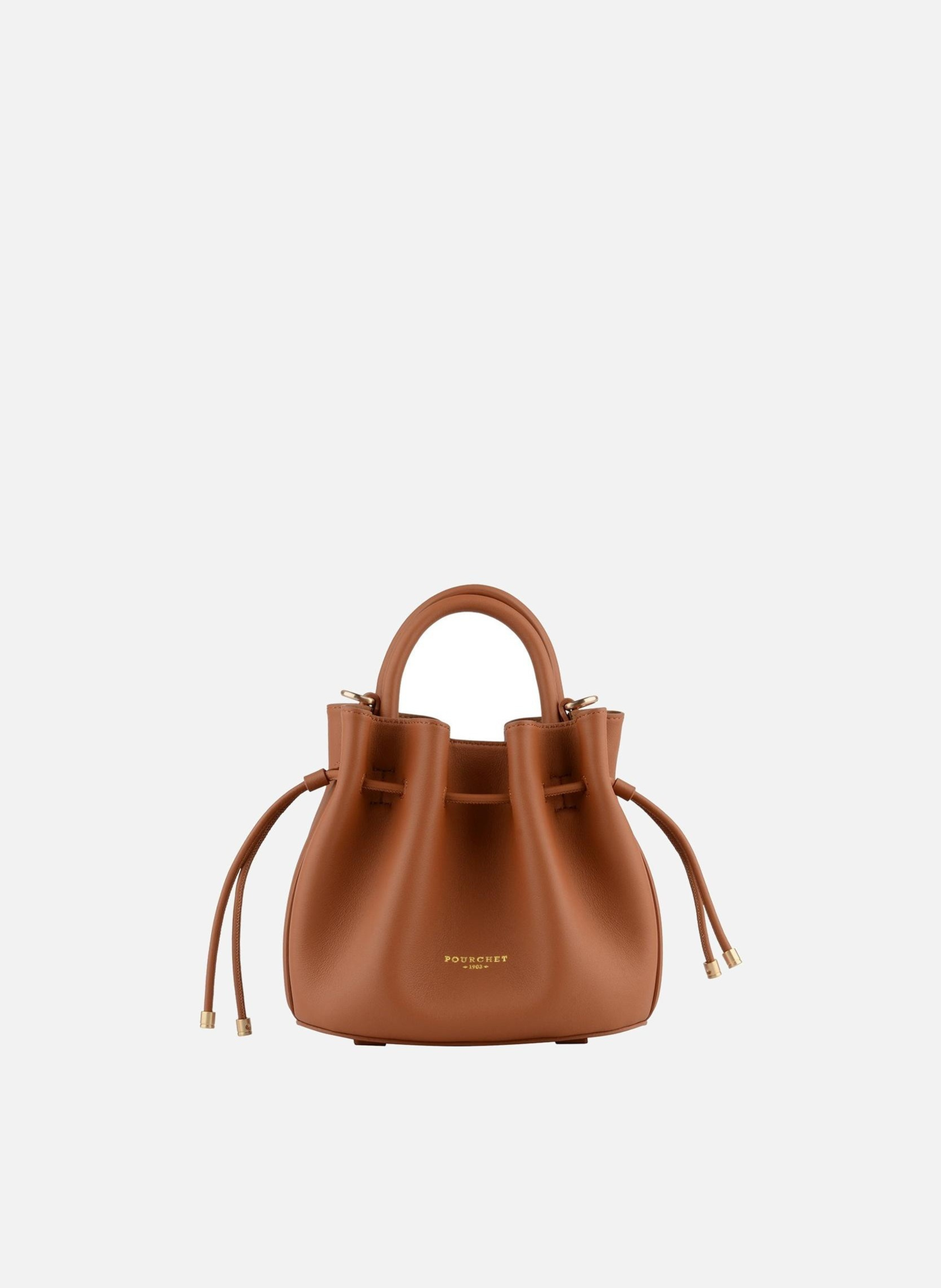 Florin | sac à main POURCHET Marron
