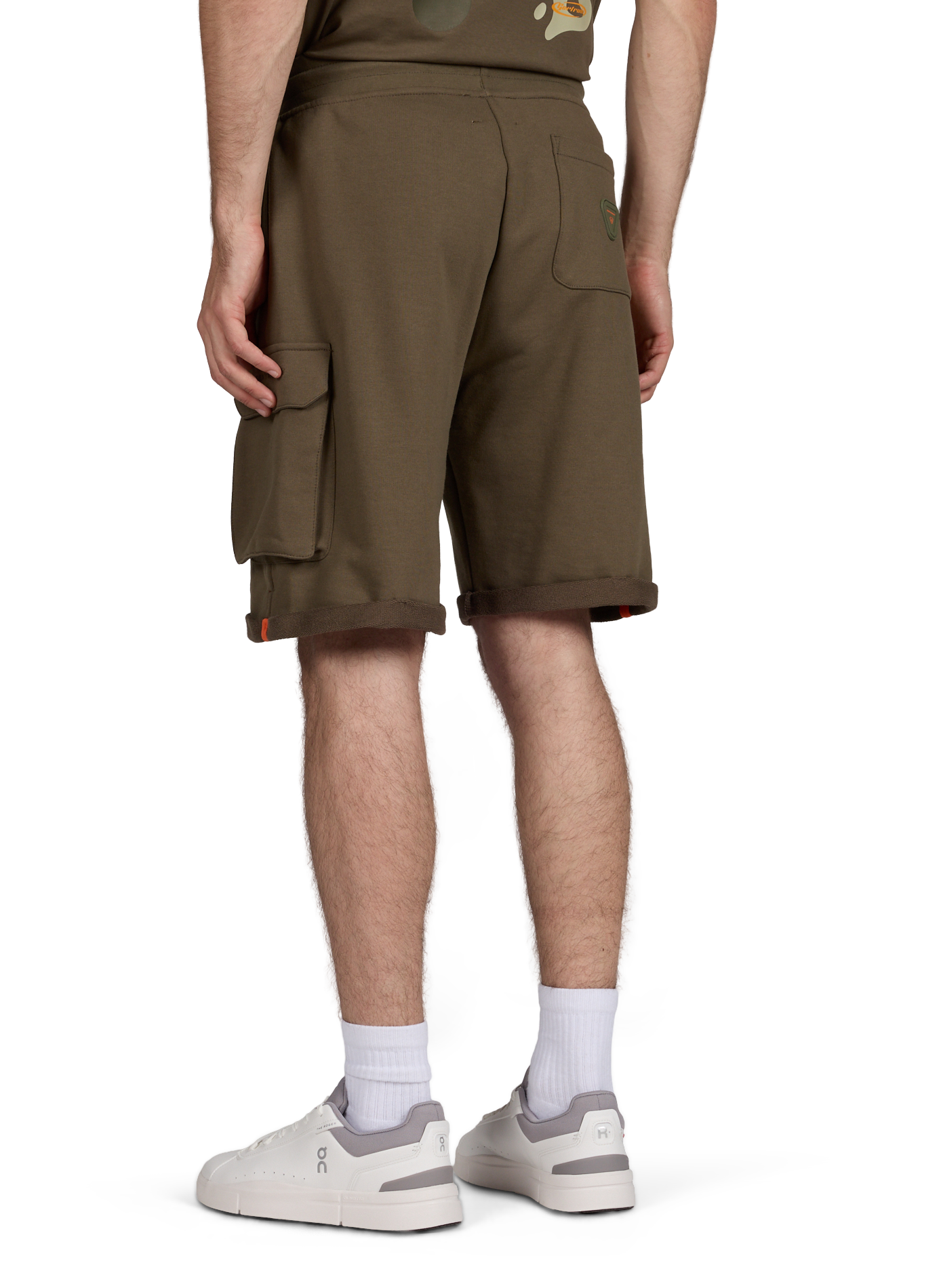 Short cargo in cotton GERTRUDE ET GASTON Khaki