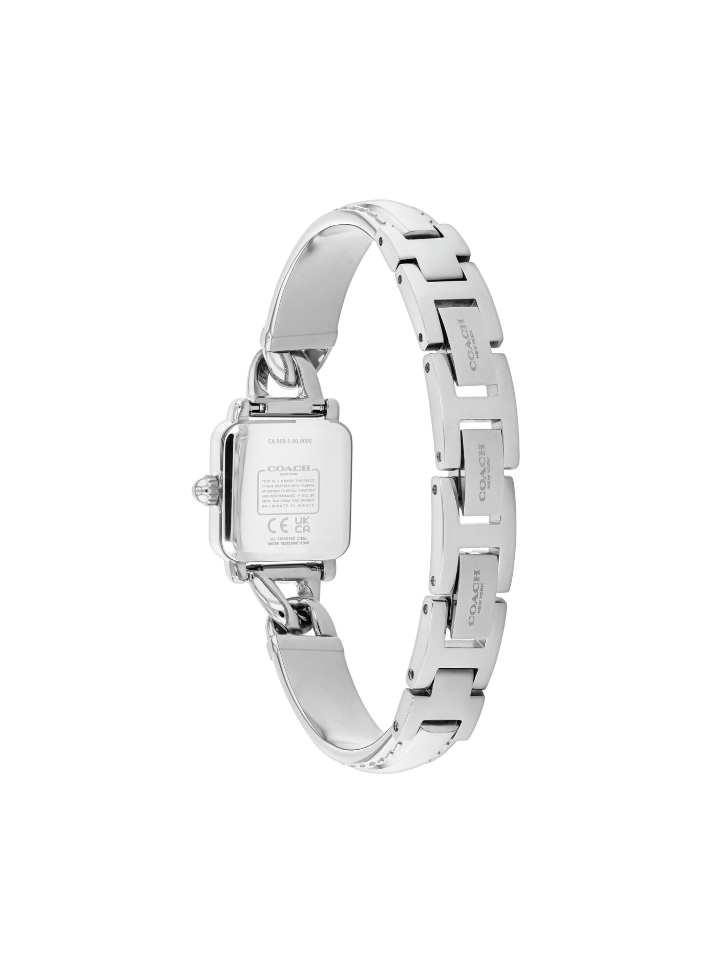 Montre quartz Cass en métal COACH MONTRES Argent
