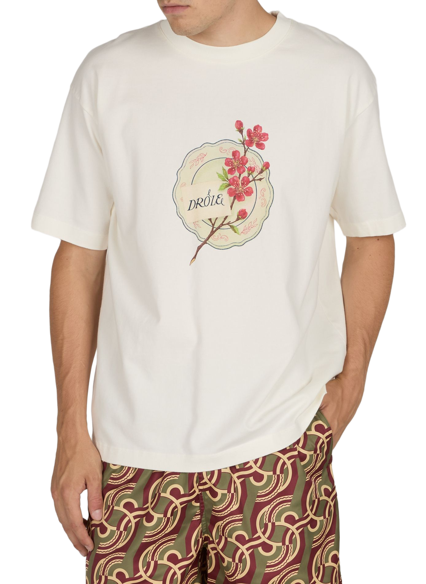 Cotton T-shirt DROLE DE MONSIEUR White