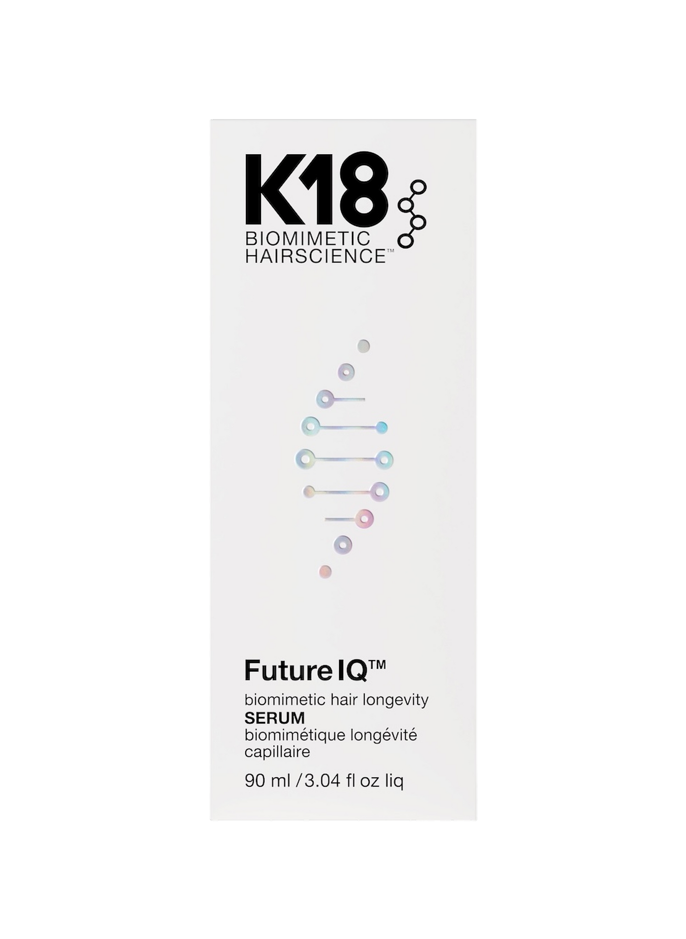 FutureIQ Biomimetic hair longevity serum K18 No color