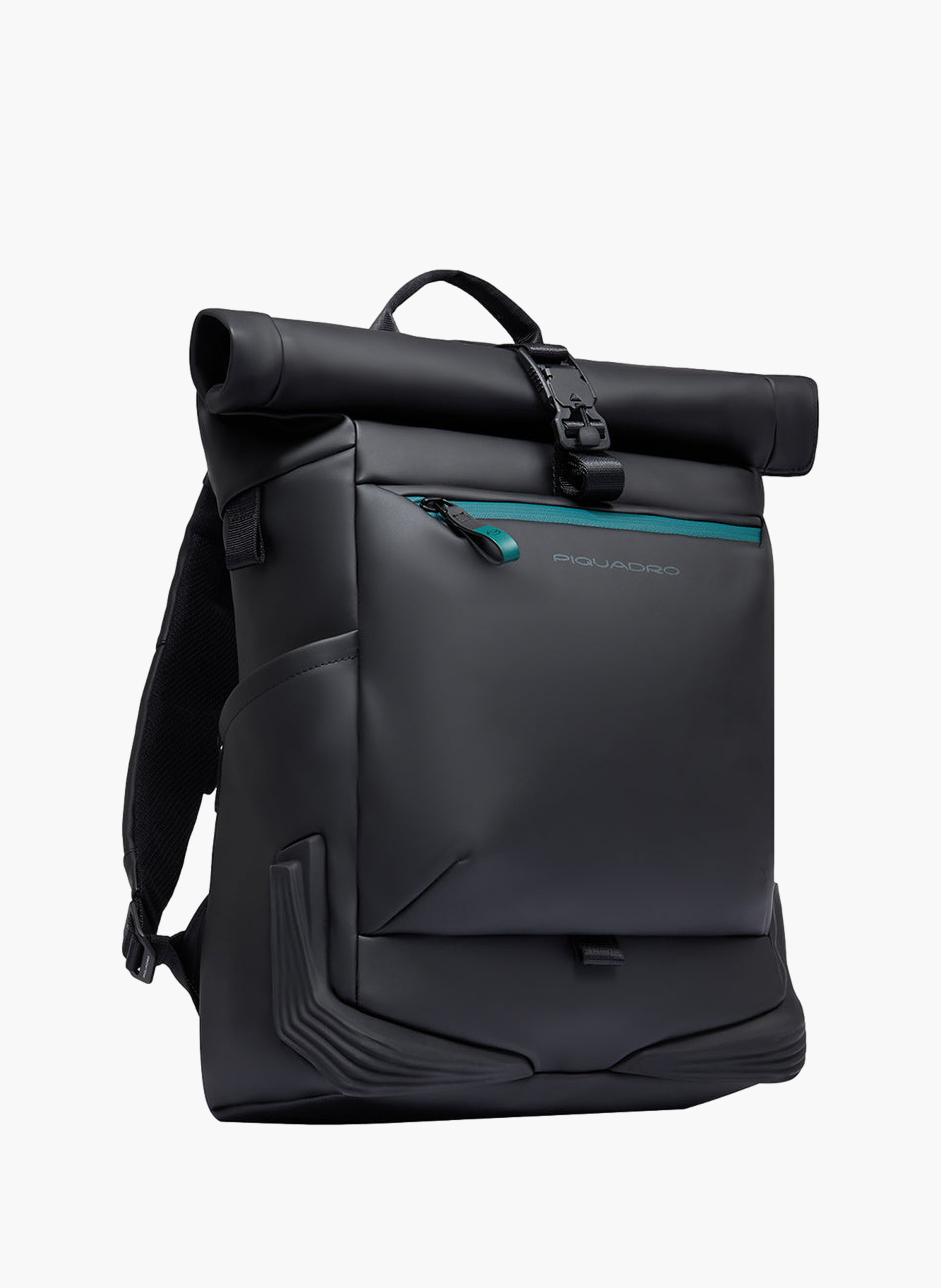 Sac à dos roll-top déperlant pour ordinateur 15,6" PIQUADRO Noir