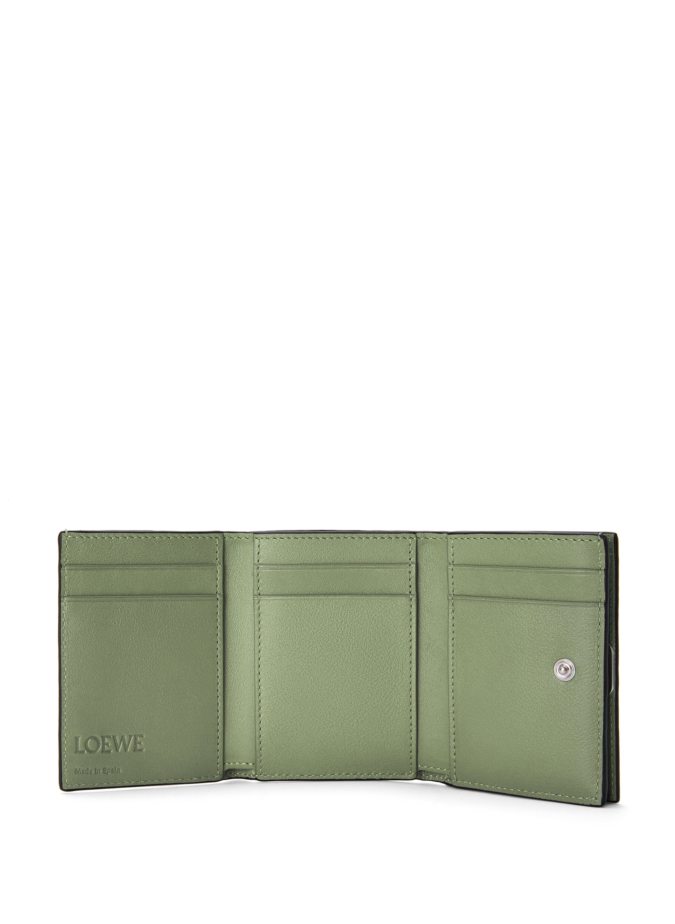 Portefeuille Anagram en cuir