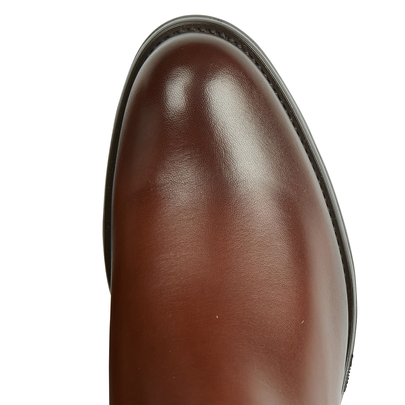 Bottines en cuir calcutto Marron