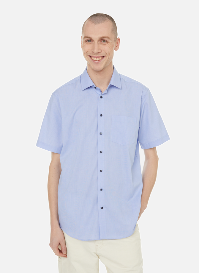 SEIDENSTICKER cotton short-sleeved shirt