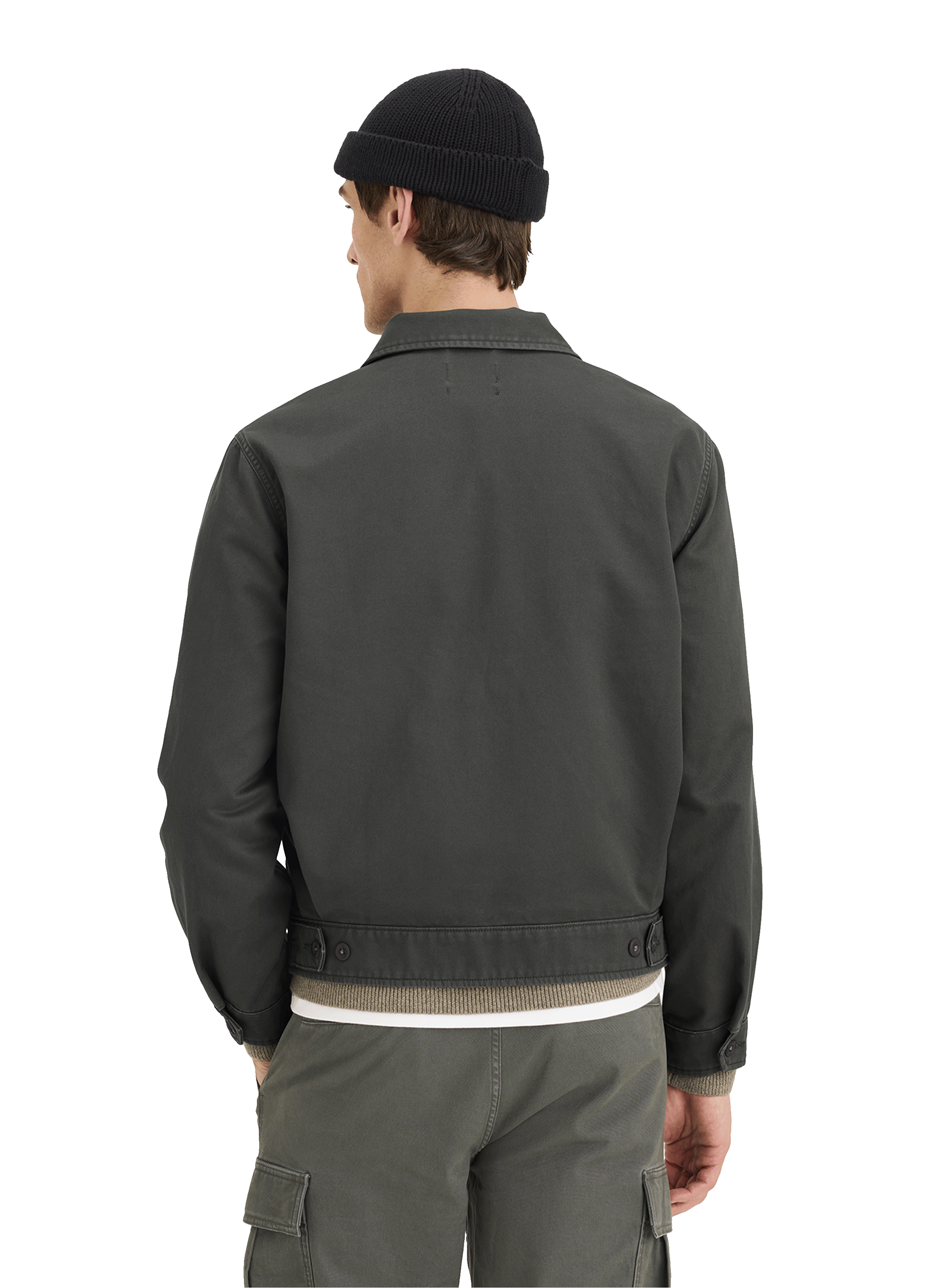 Veste légère en coton DOCKERS Kaki