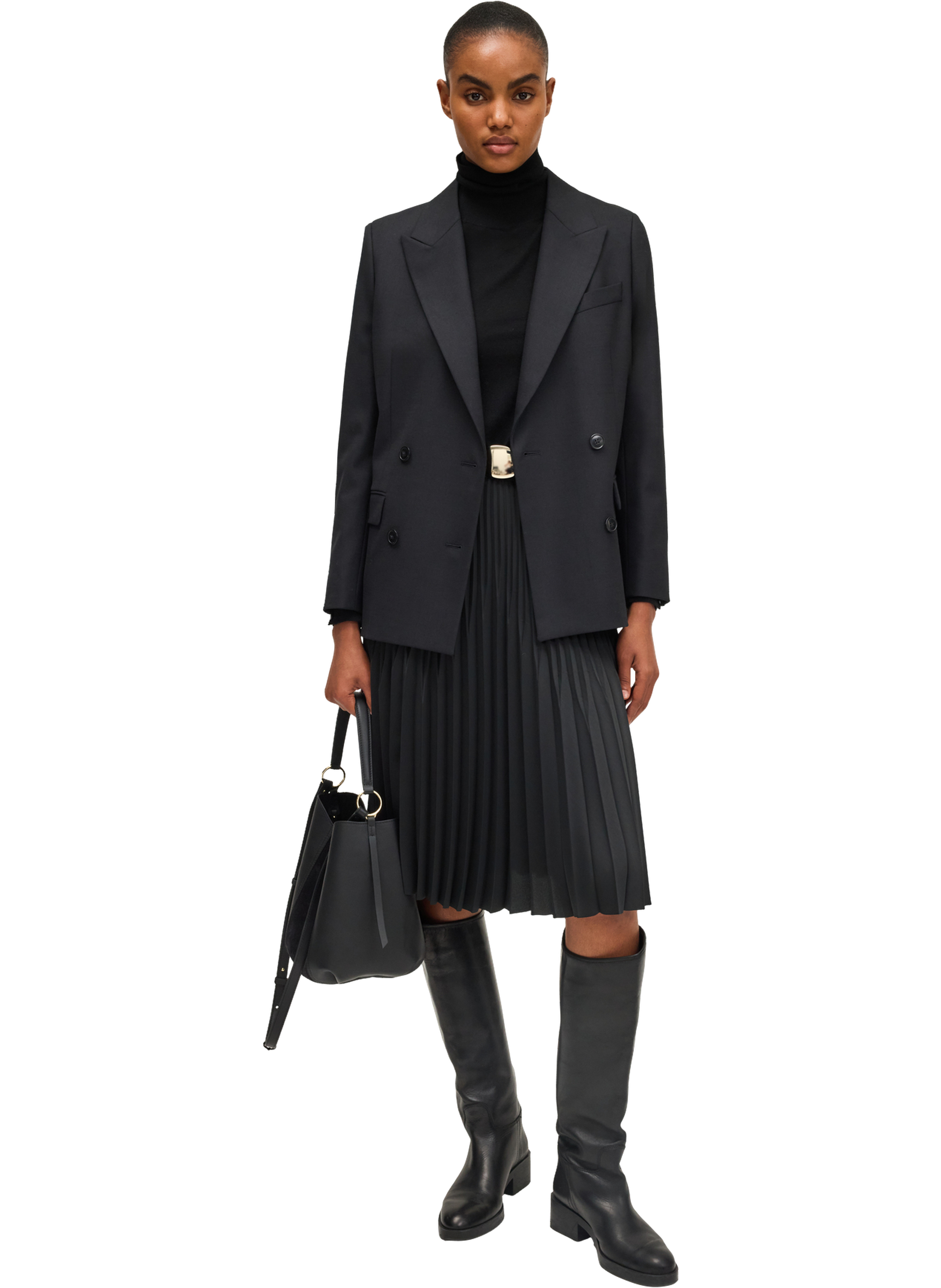 Blazer croisé - noria PABLO Noir