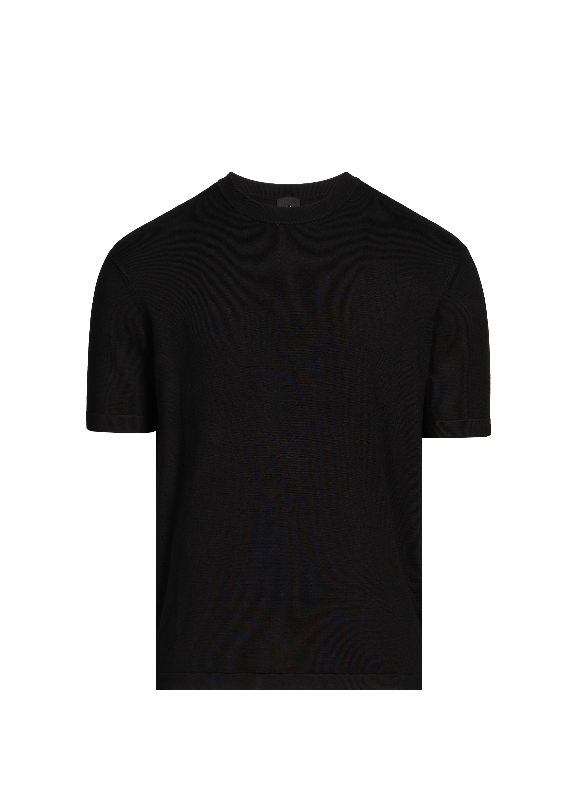 T-shirt manches courtes en maille  ARMANI EXCHANGE Noir