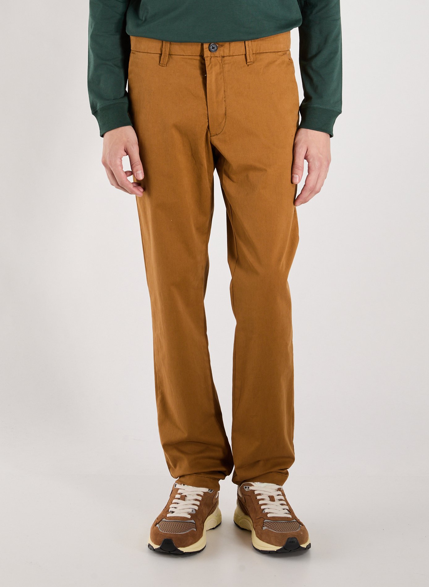 TIMBERLAND Slim-fit trousers Brown