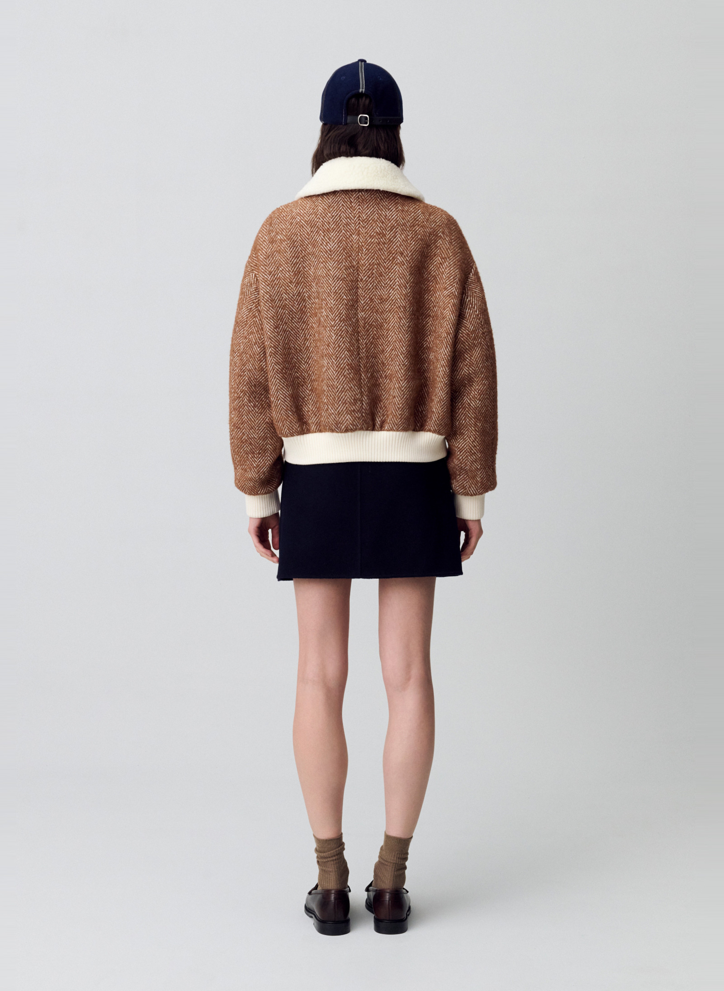 Manteau droit col classique gaelle CLAUDIE PIERLOT Multicolore