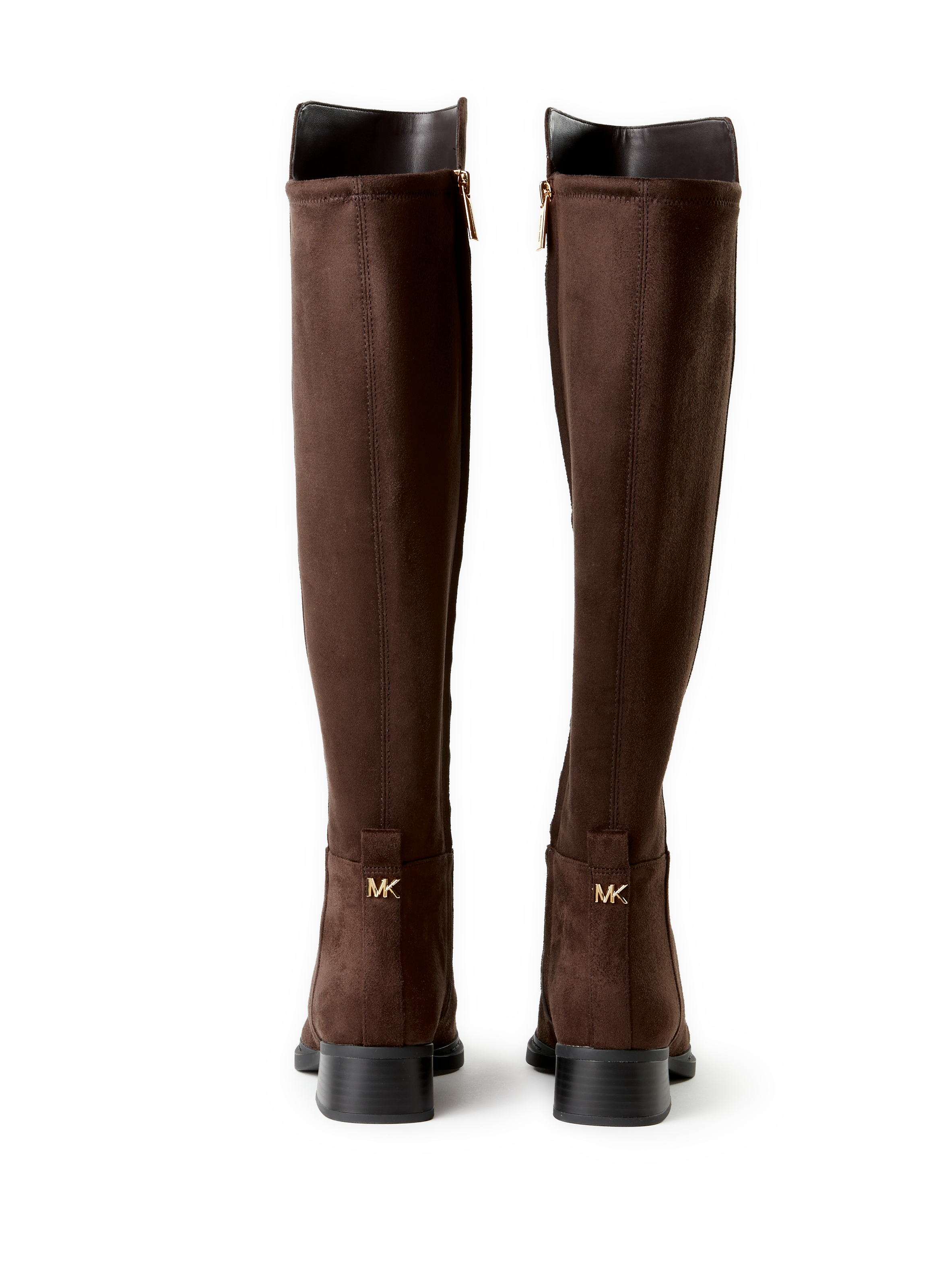 Bottes hautes Lex suédée  MICHAEL KORS Marron