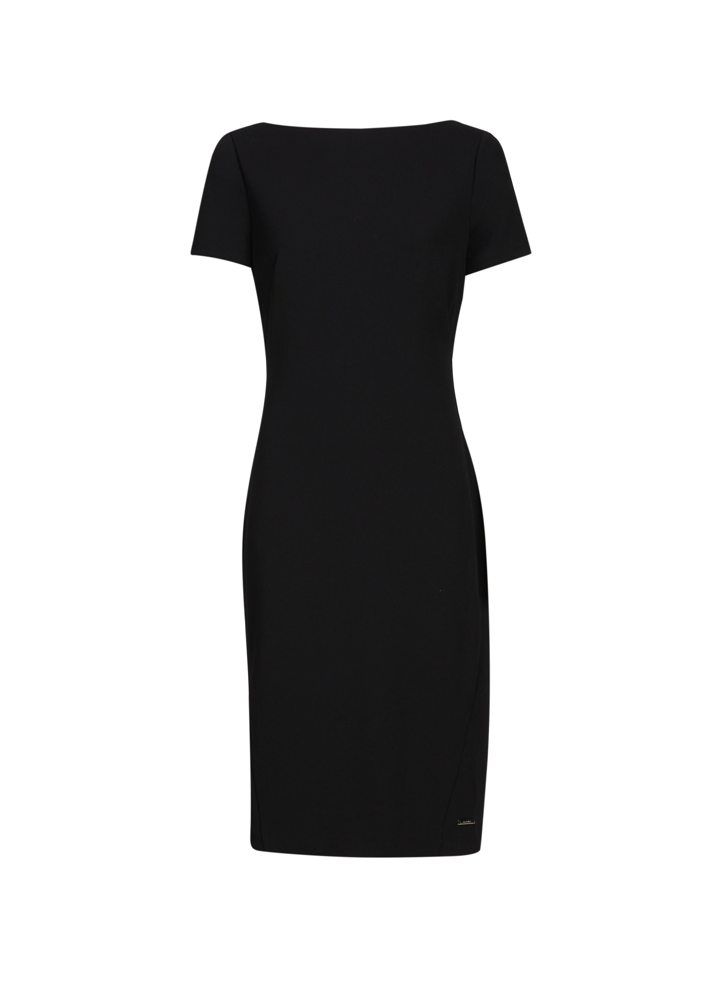 Straight midi dress CALVIN KLEIN Black