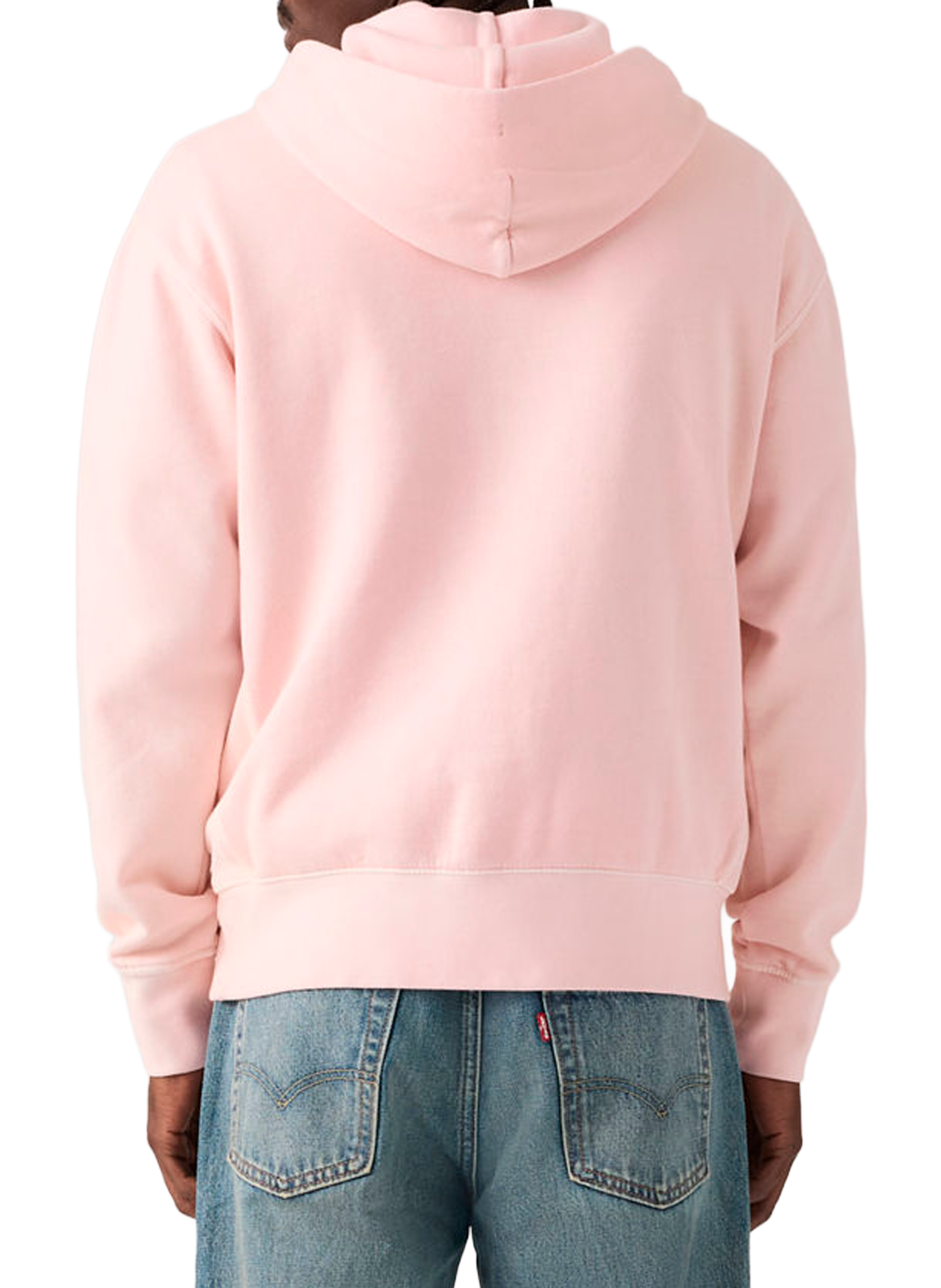 Authentic Hooded Sweatshirt in Blended Cotton LEVI'S Pink