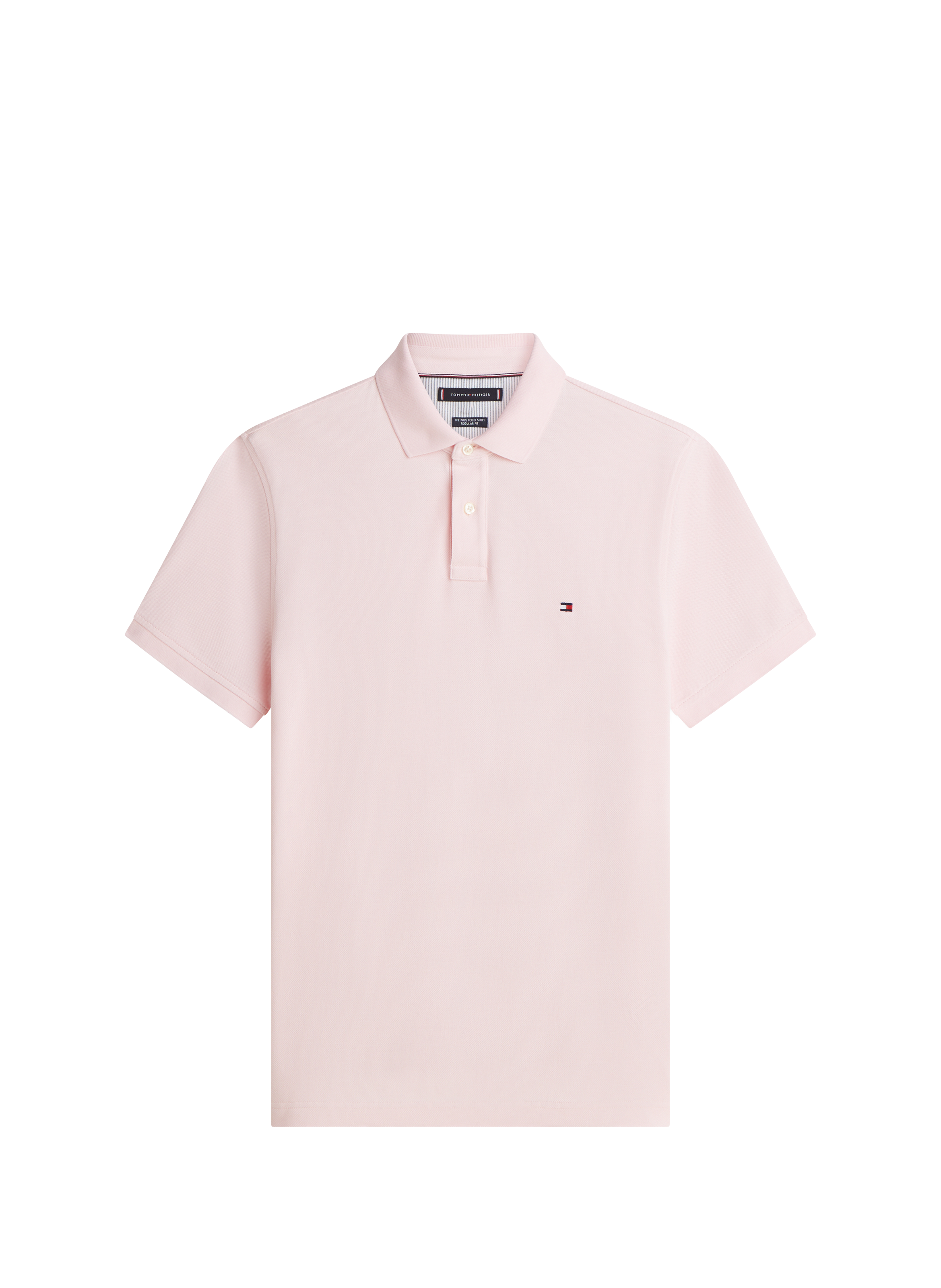 Polo en coton organique TOMMY HILFIGER Rose