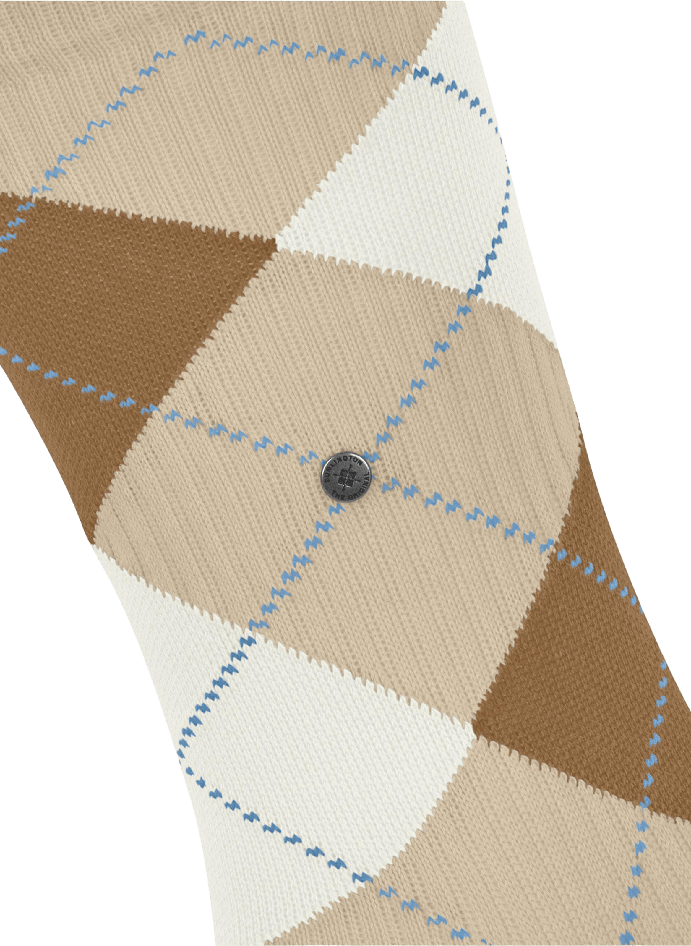 Calcetines de tenis geométricos BURLINGTON Beige