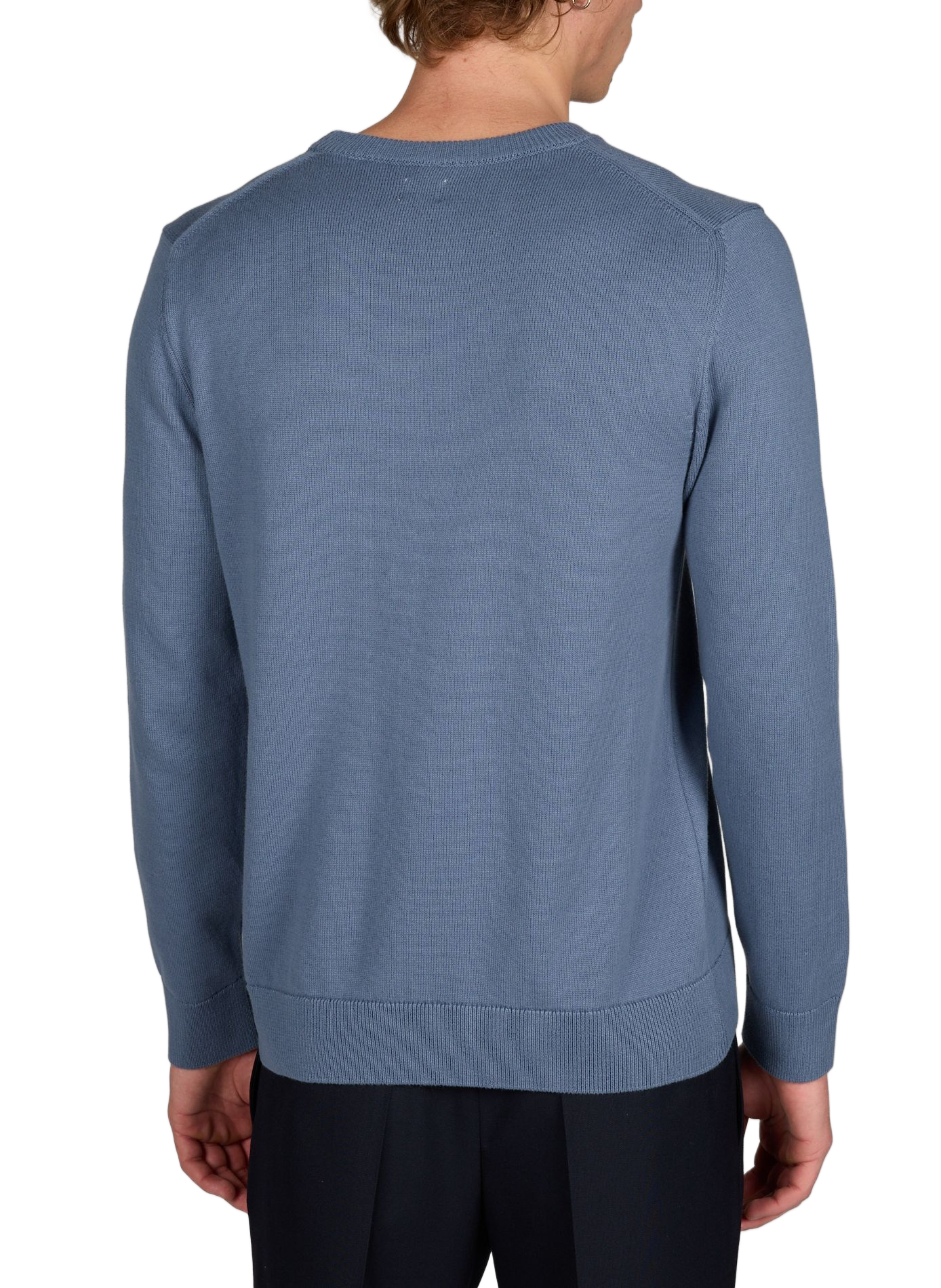 Cotton Hoton sweater AU PRINTEMPS PARIS Blue