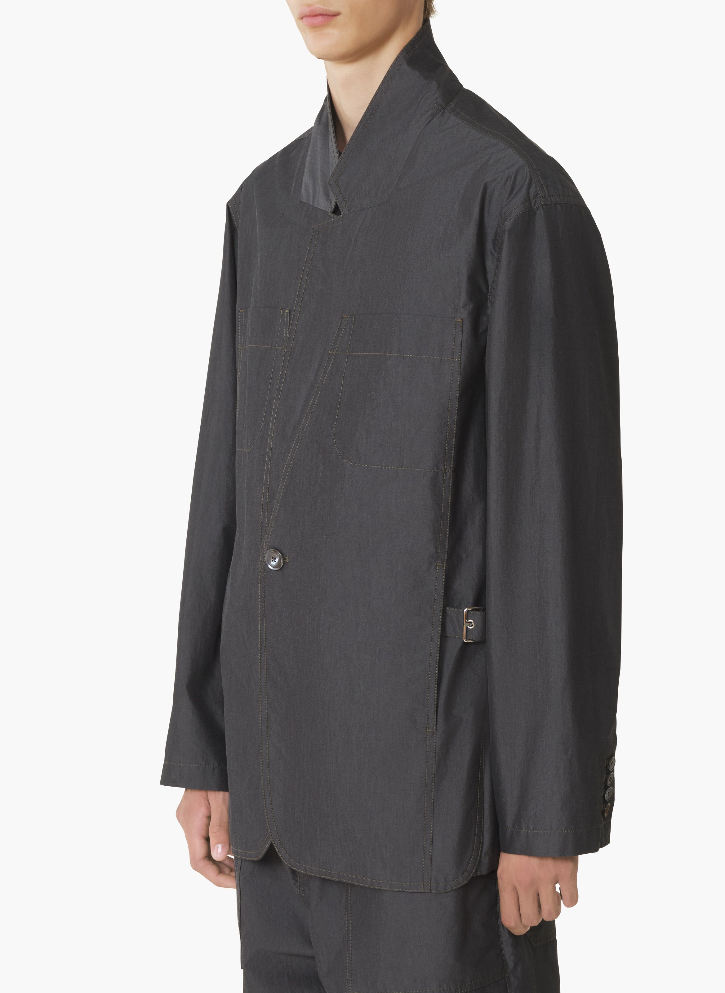 Veste ample en chambray LANVIN Noir