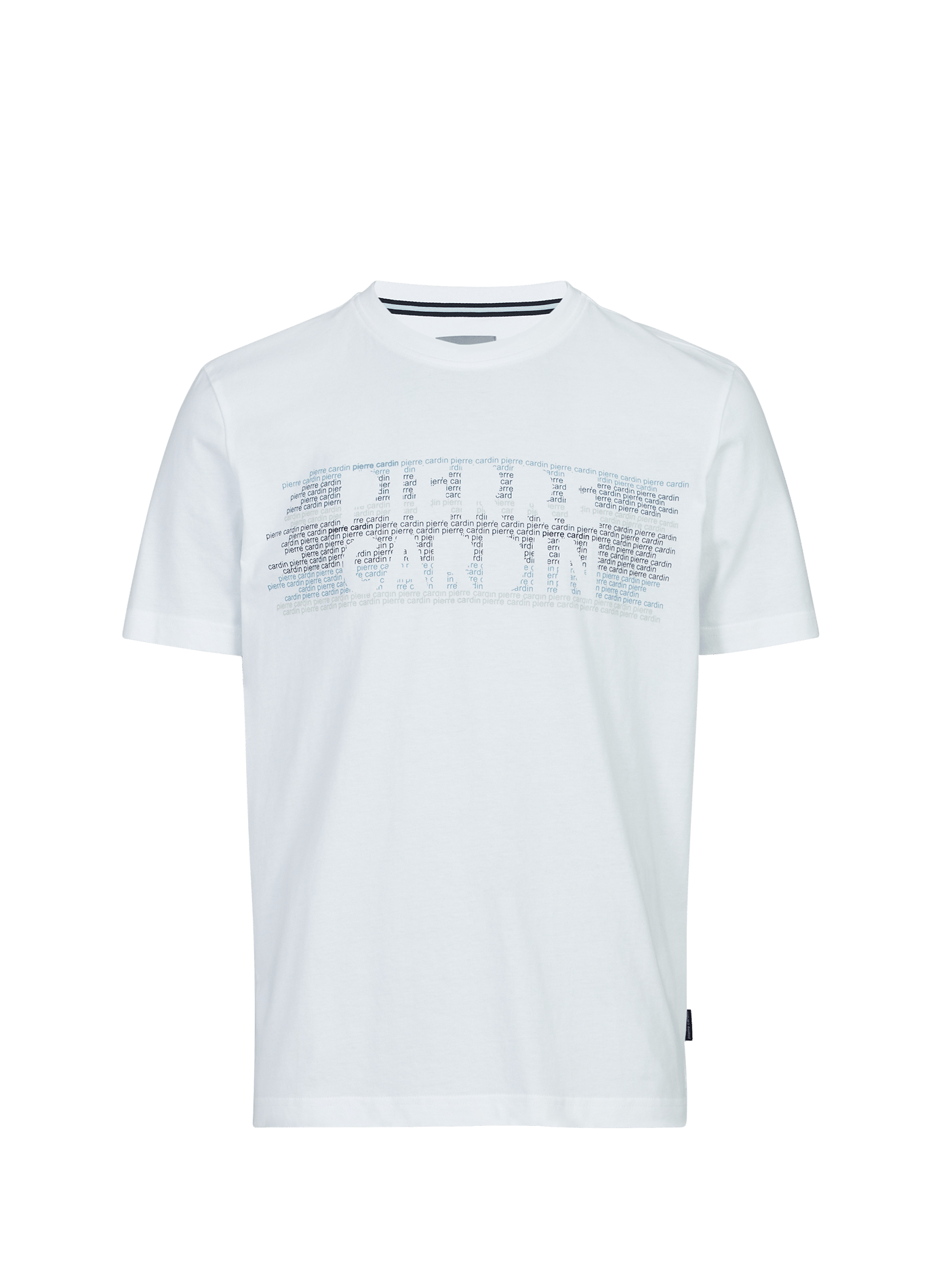 T-shirt à logo marque en coton PIERRE CARDIN Kaki