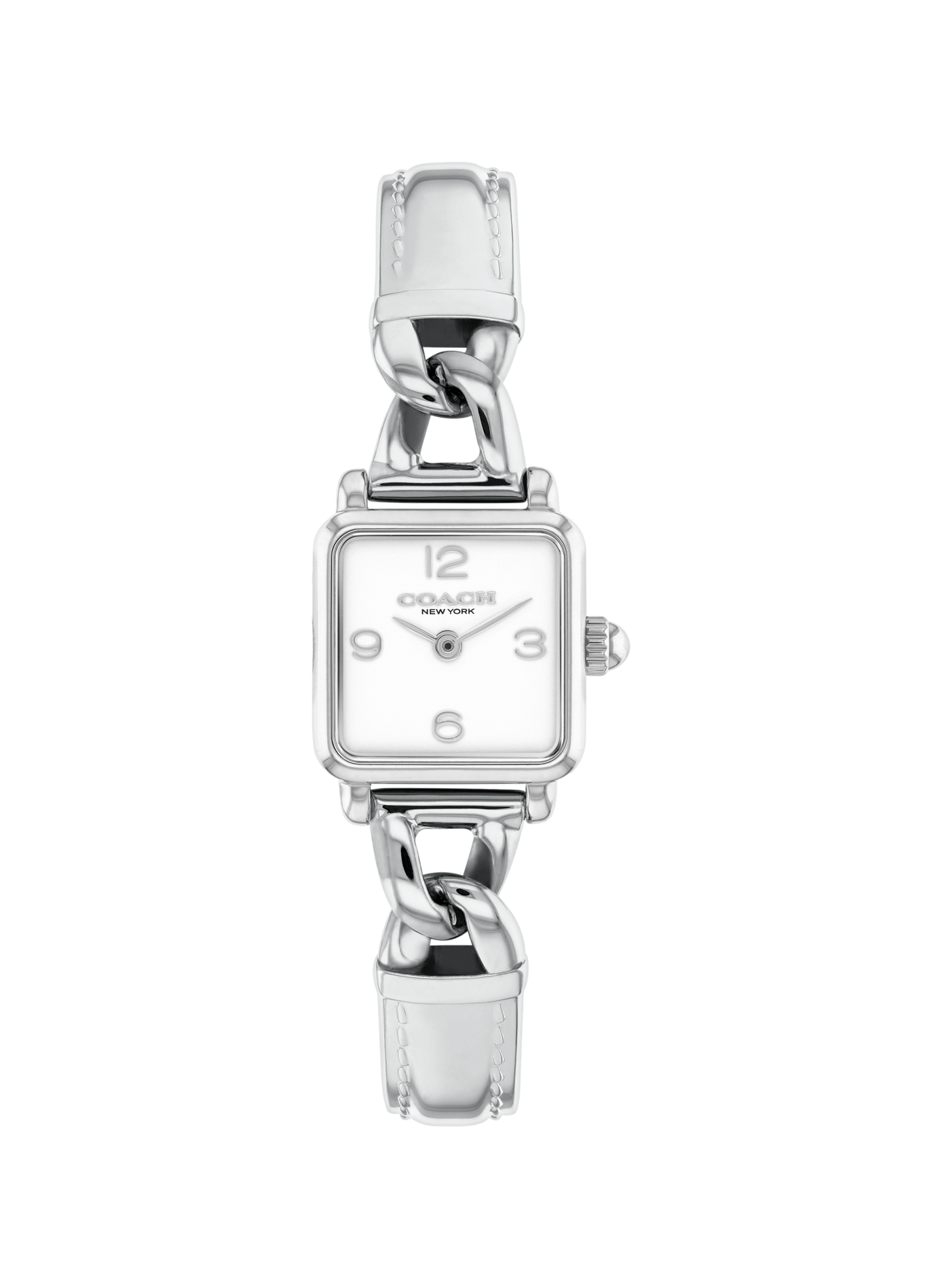 Montre quartz Cass en métal COACH MONTRES Argent