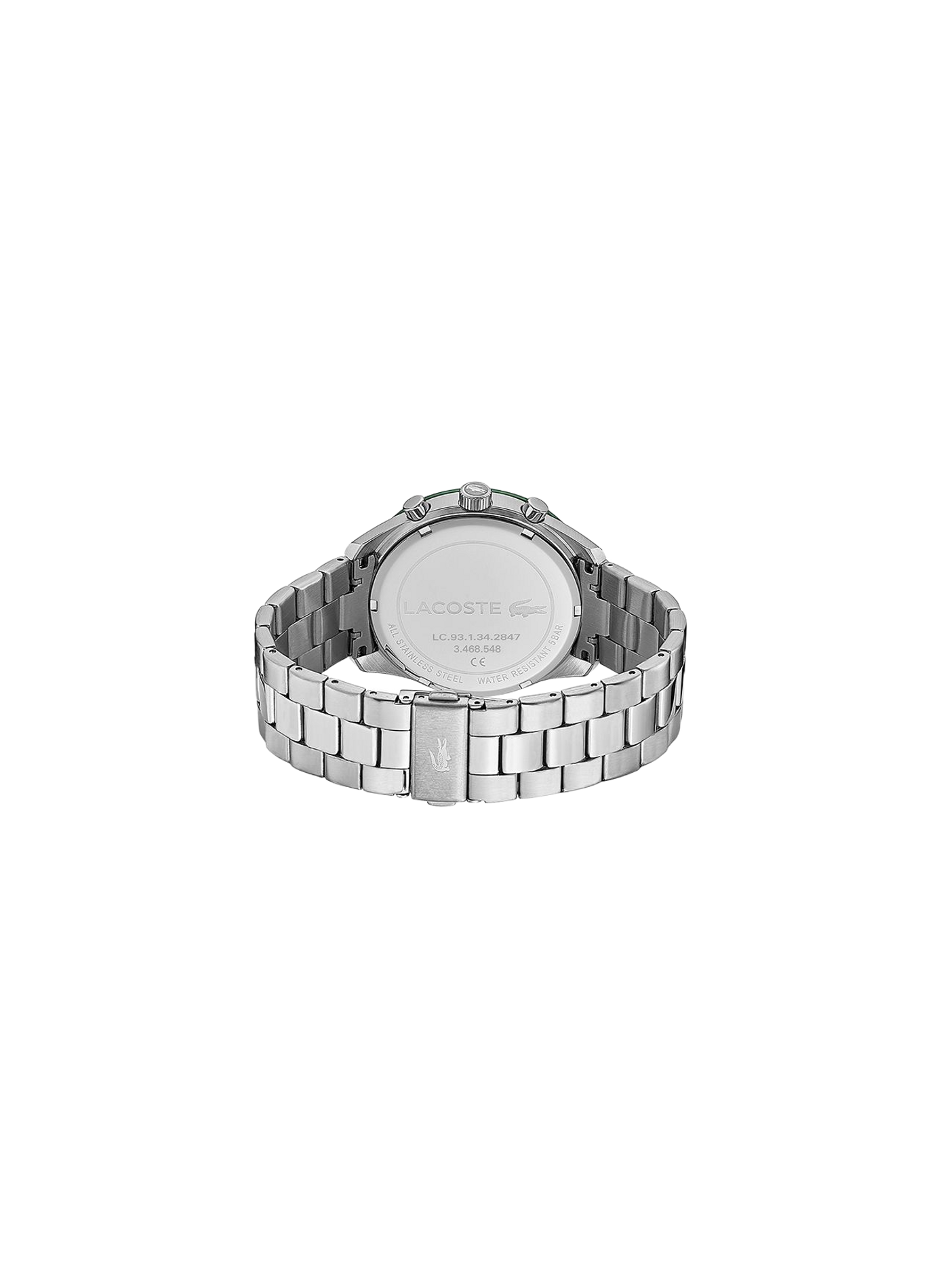 Montre quartz Boston en acier inoxydable LACOSTE MONTRES Vert