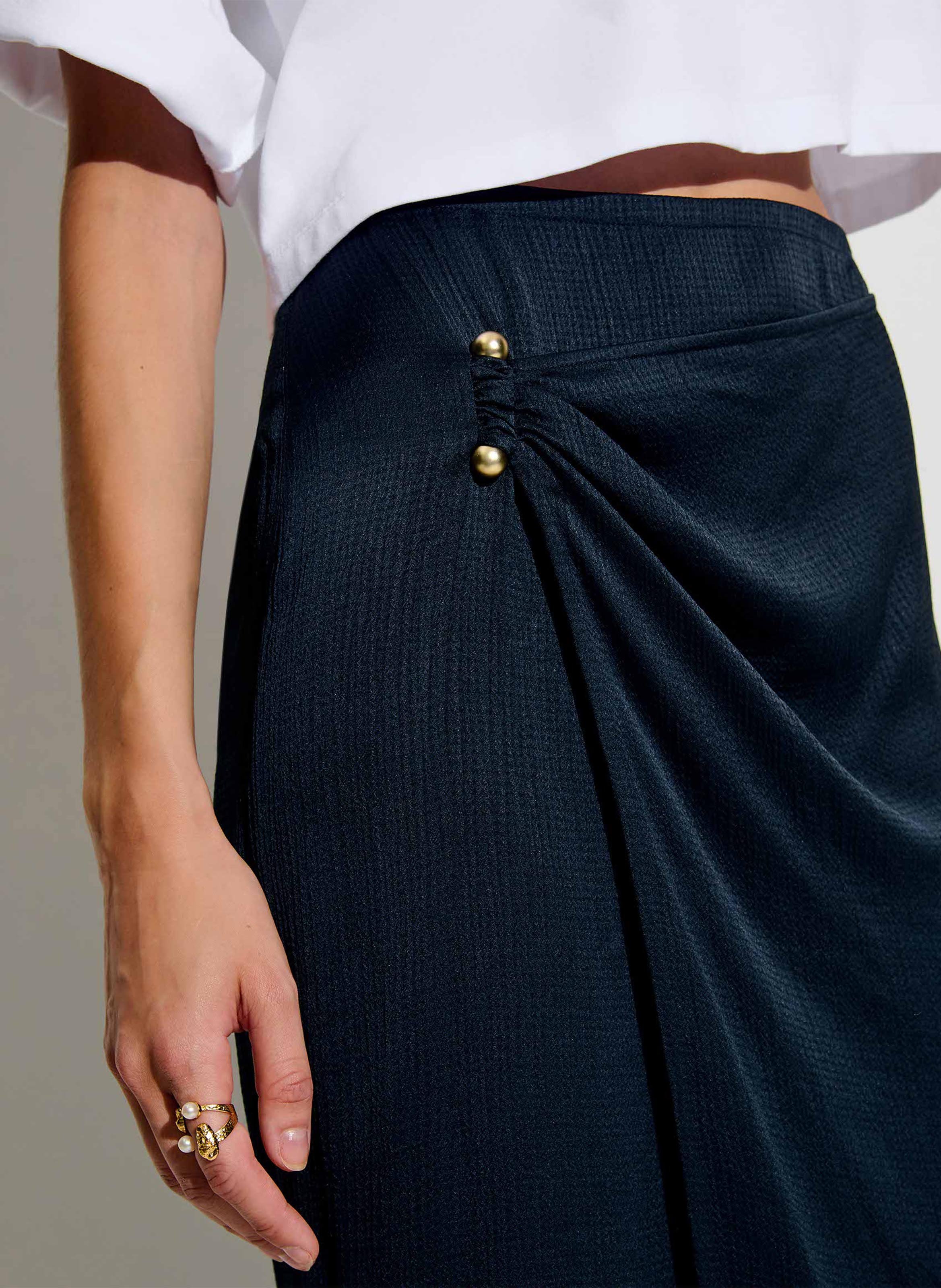 Chemise oversize col classique holly SESSUN Bleu