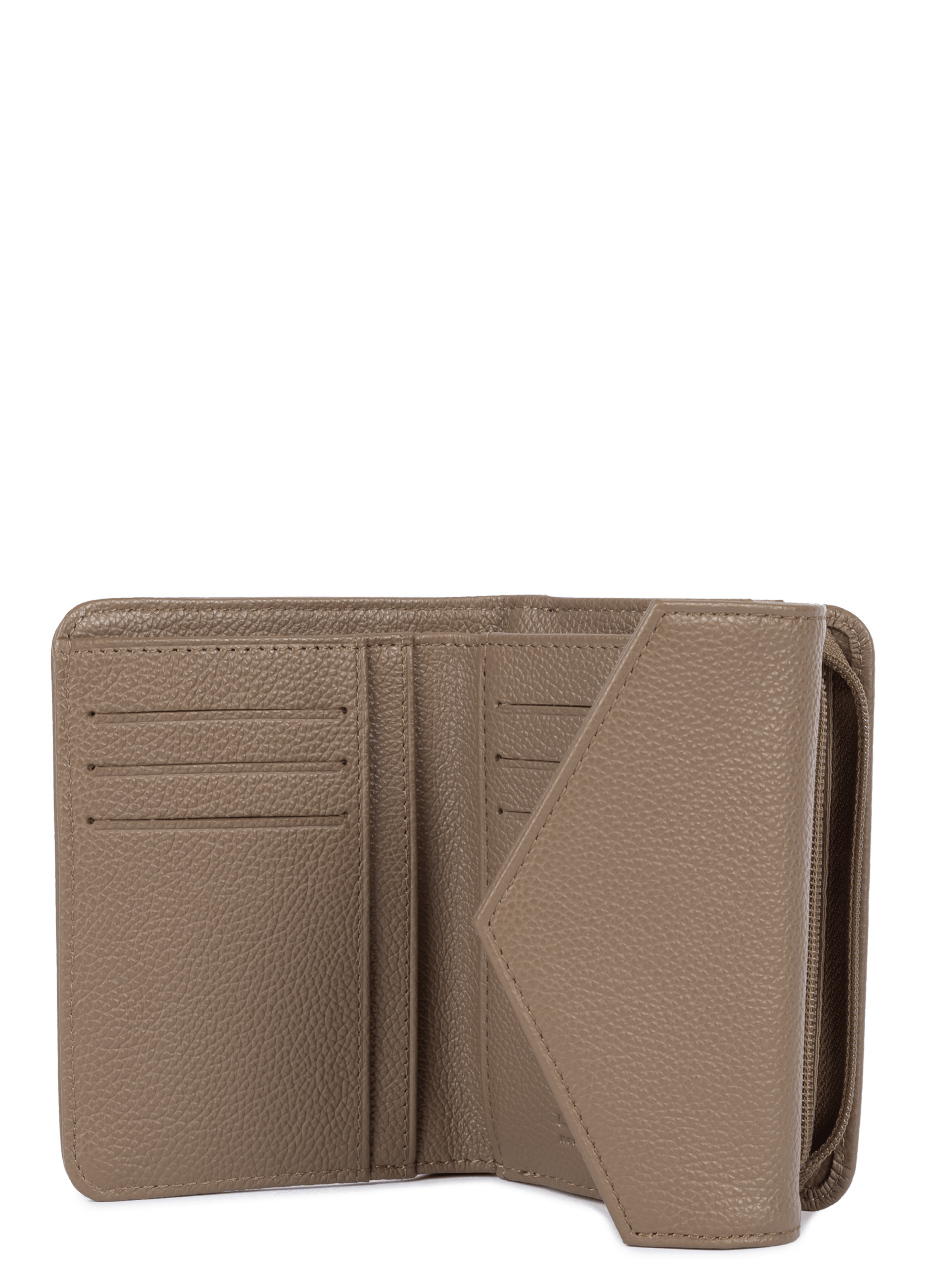 Portefeuille dos à dos - foulonné pm | Marron LANCASTER Femme