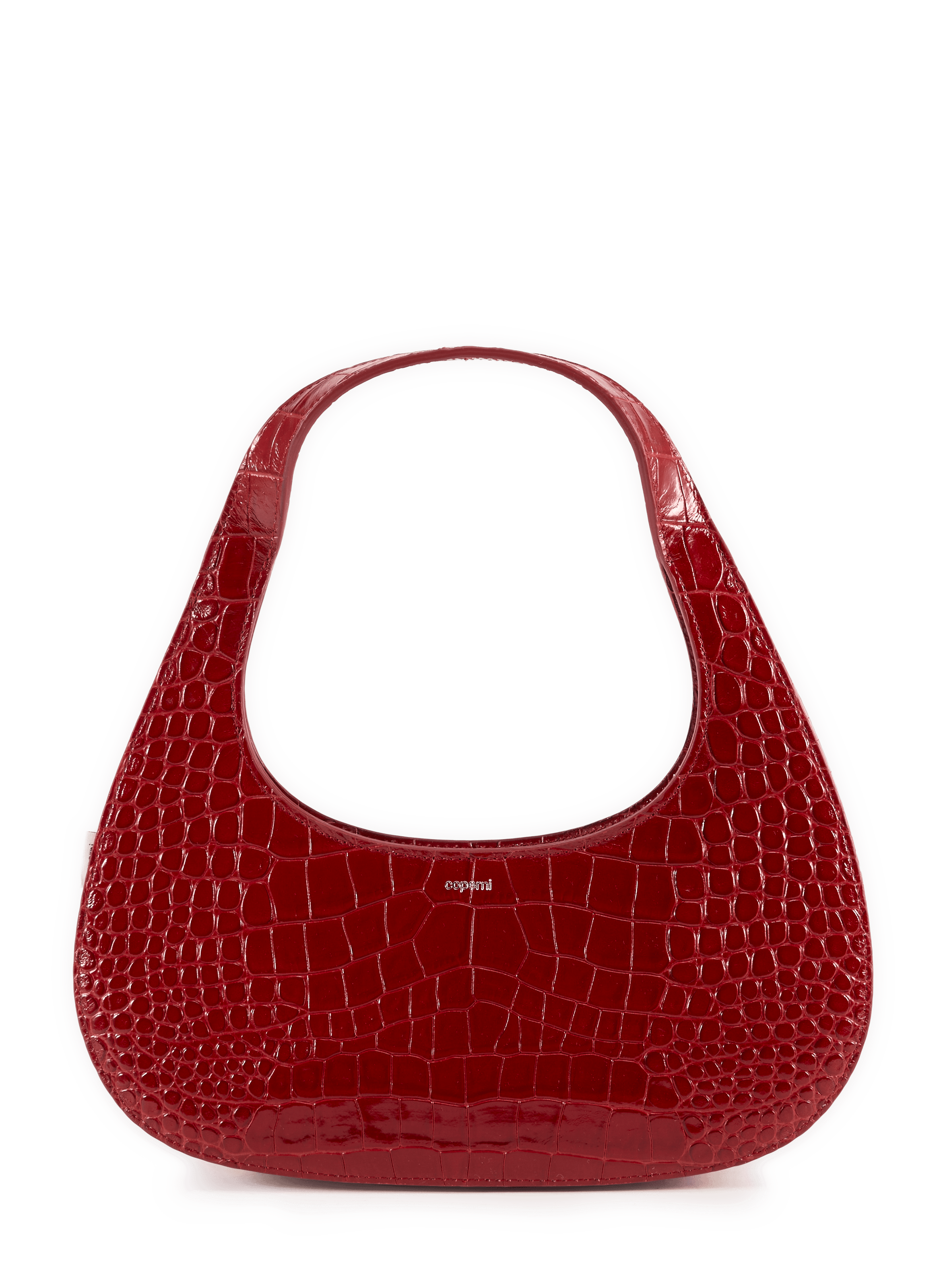 Loop Swipe croco leather handbag COPERNI Red