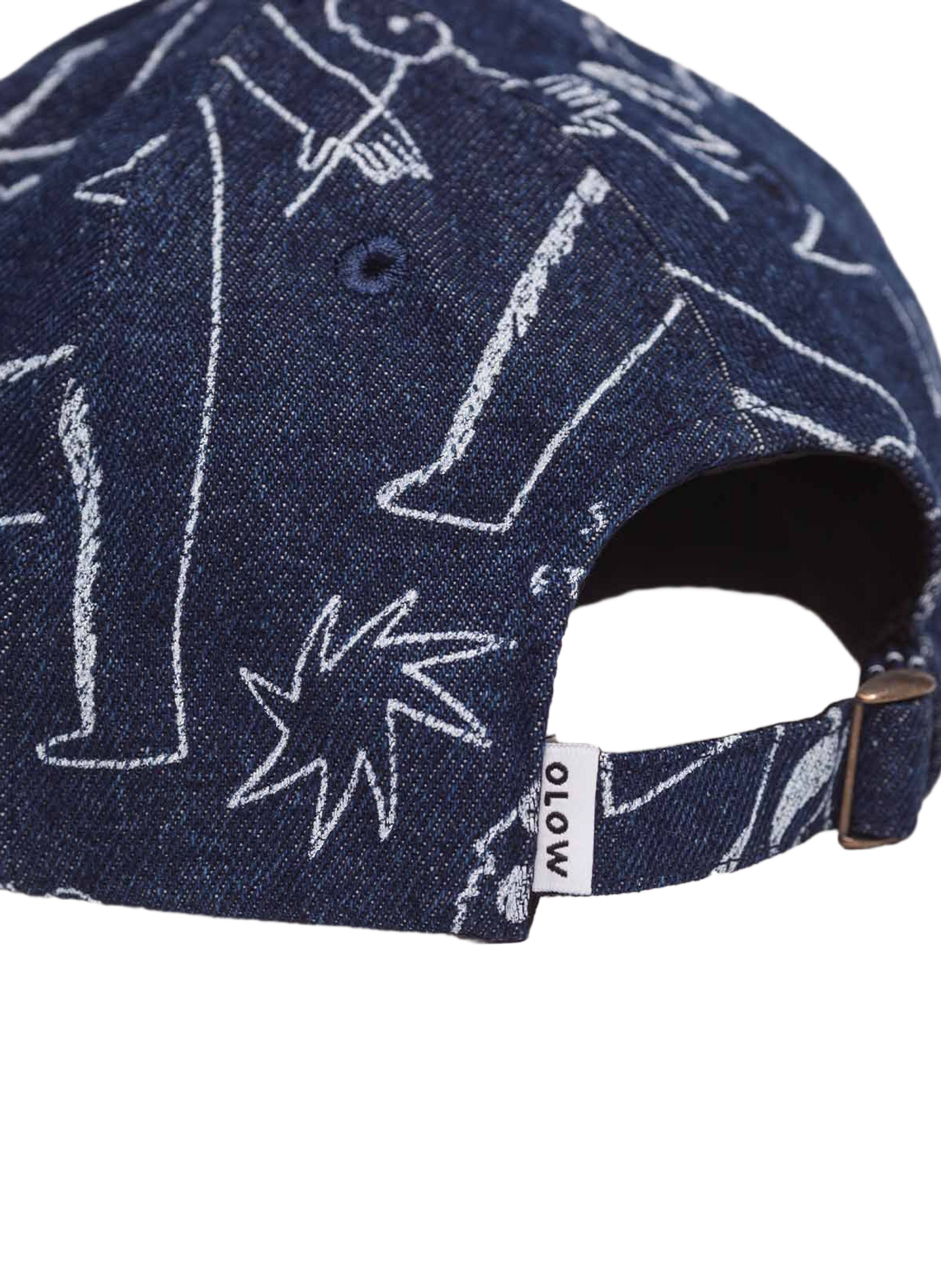Casquette en coton  | Bleu OLOW Homme