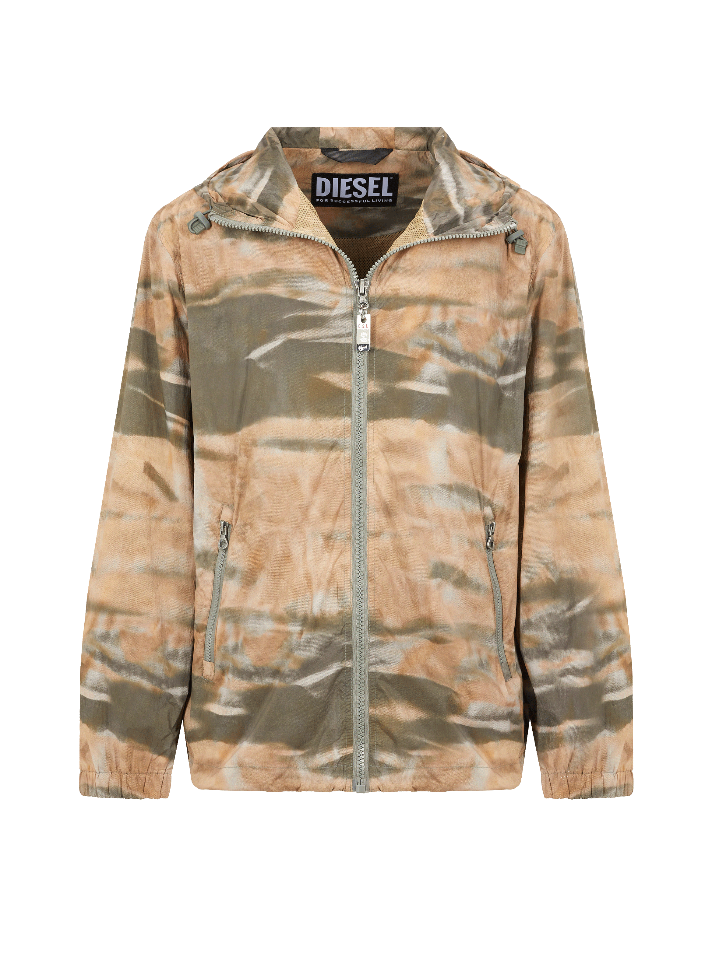 Veste coupe-vent Tie and Dye