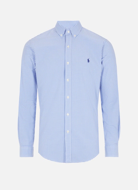Chemise slim en coton Bleu by POLO RALPH LAUREN POLO RALPH LAUREN Chemise slim en coton Bleu