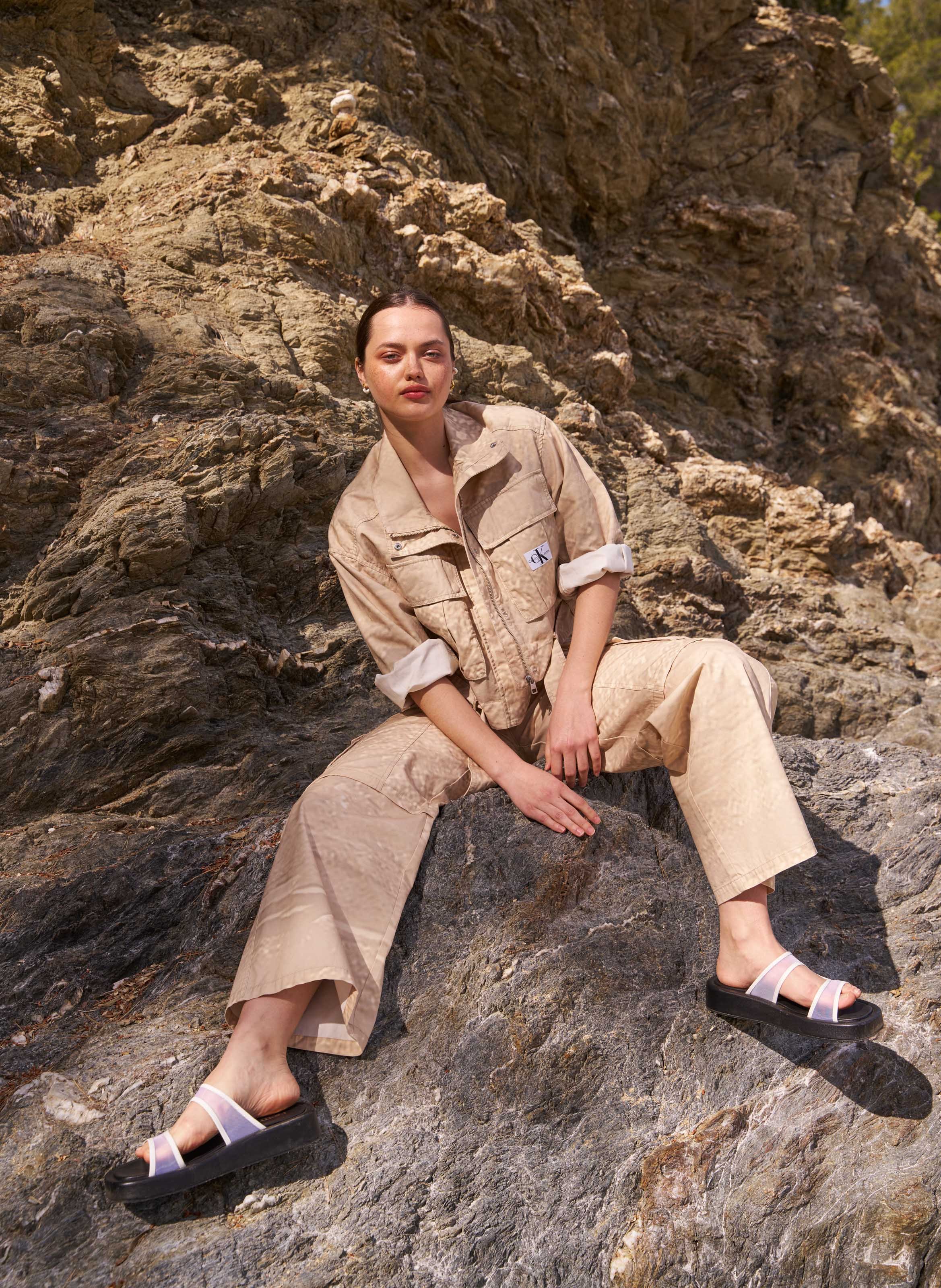 Sandales à plateforme Gemini ELLEME Blanc