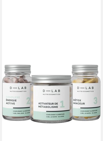 Programme Brûle-Graisses D-LAB NUTRICOSMETICS Programme Brûle-Graisses D-LAB NUTRICOSMETICS