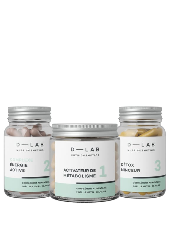 Programme Brûle-Graisses D-LAB NUTRICOSMETICS Programme Brûle-Graisses D-LAB NUTRICOSMETICS