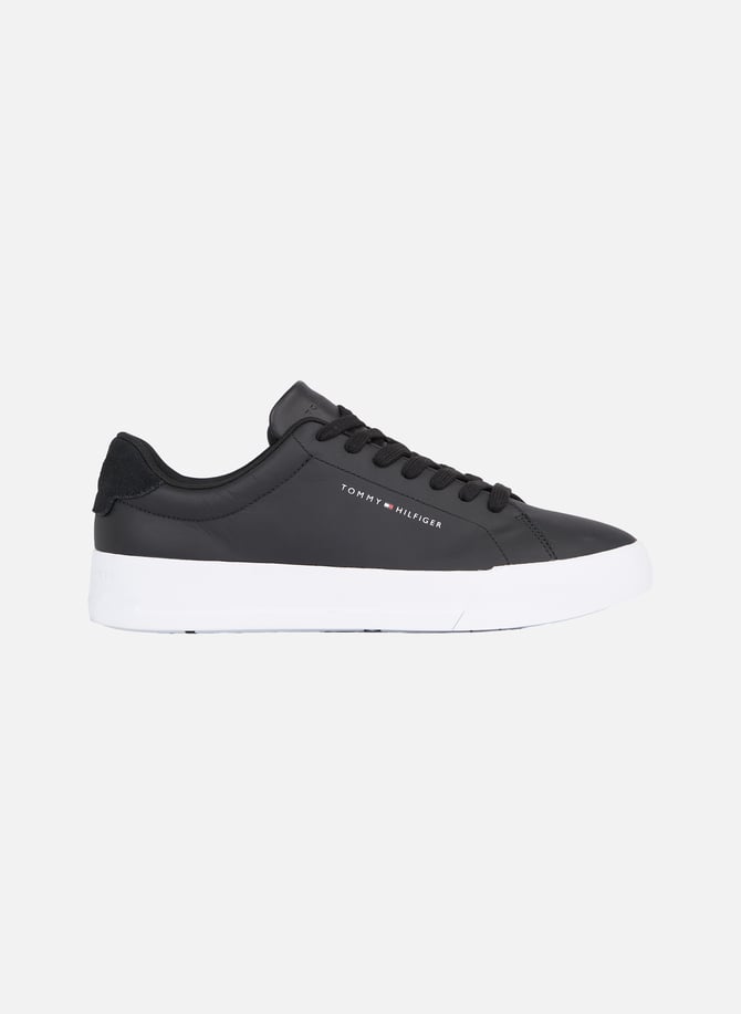 Tommy hilfiger shoes men black deals